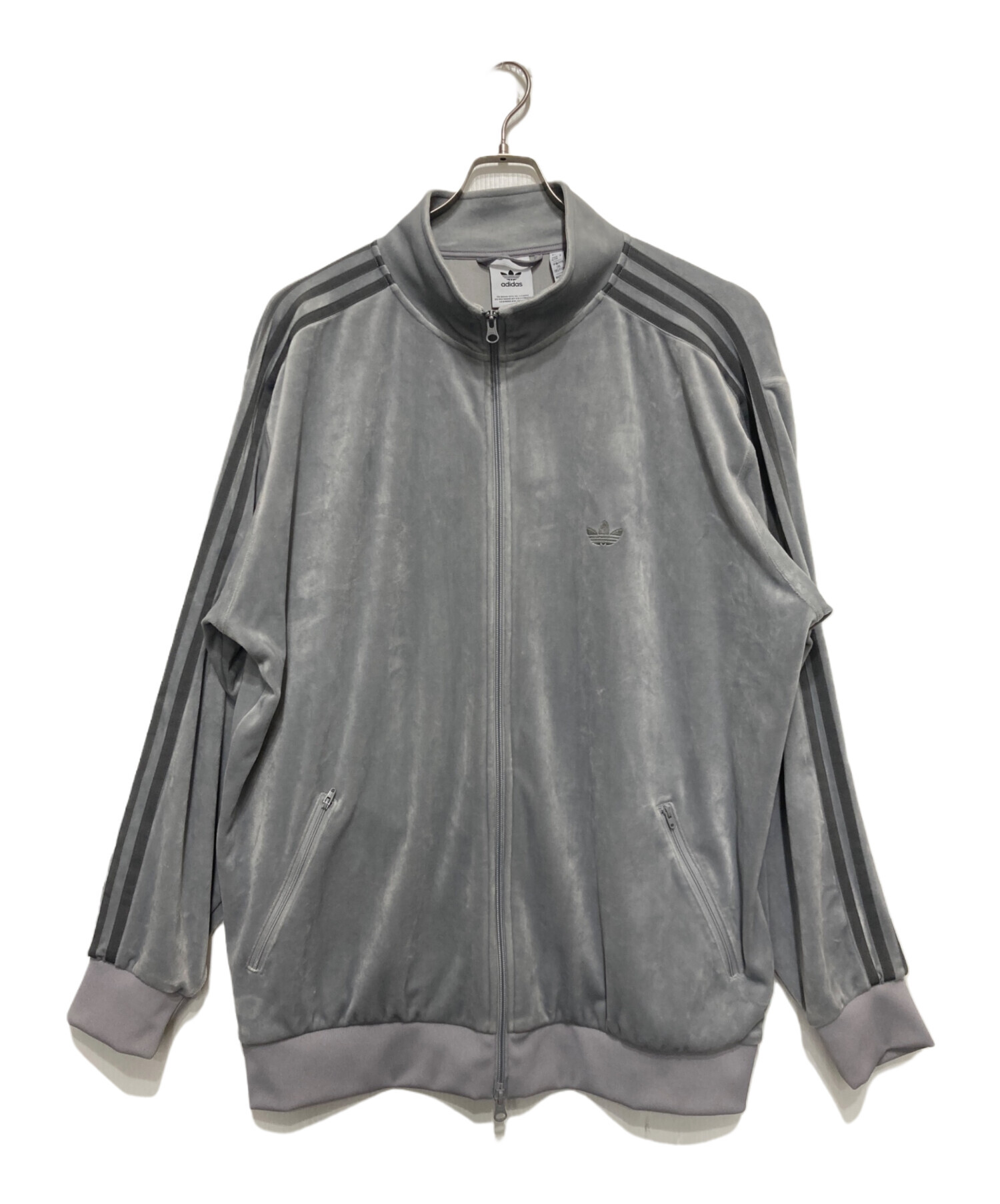 中古・古着通販】adidas (アディダス) トラックジャケット グレー