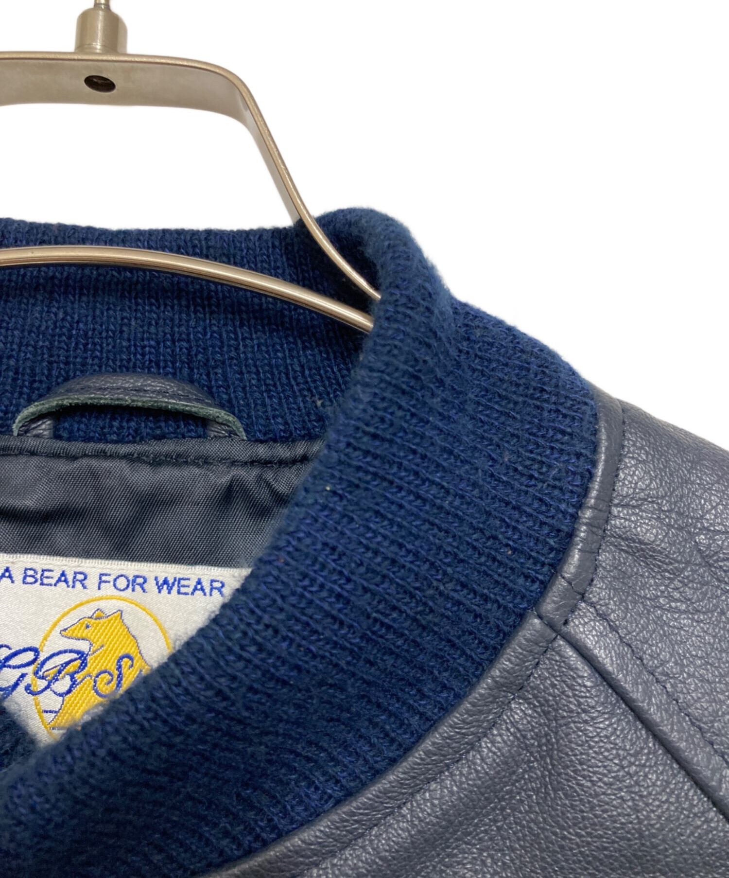 中古・古着通販】GB sport (ゴールデンベアスポーツ) レザースタジャン