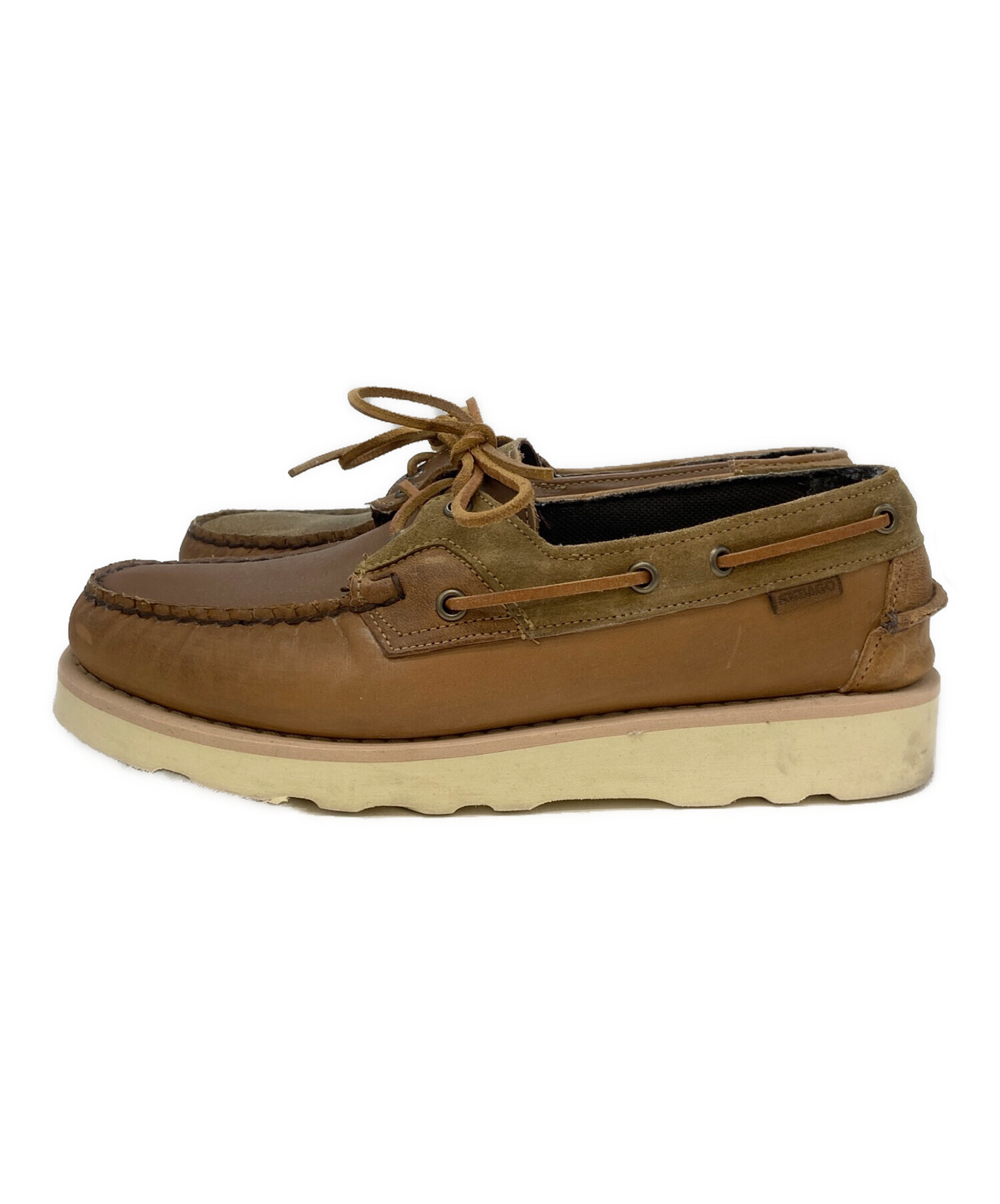 中古・古着通販】SEBAGO (セバゴ) デッキシューズ ブラウン サイズ:43