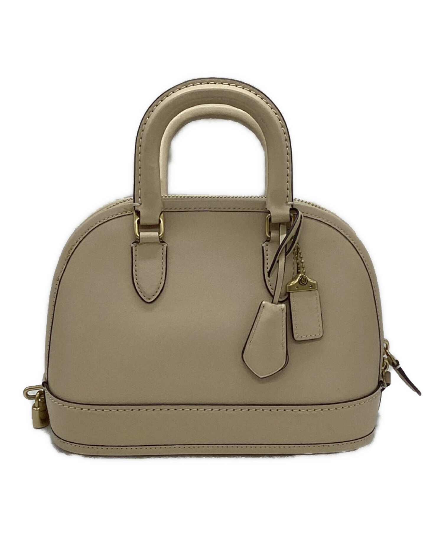 中古・古着通販】COACH (コーチ) 2WAYショルダーバッグ ベージュ