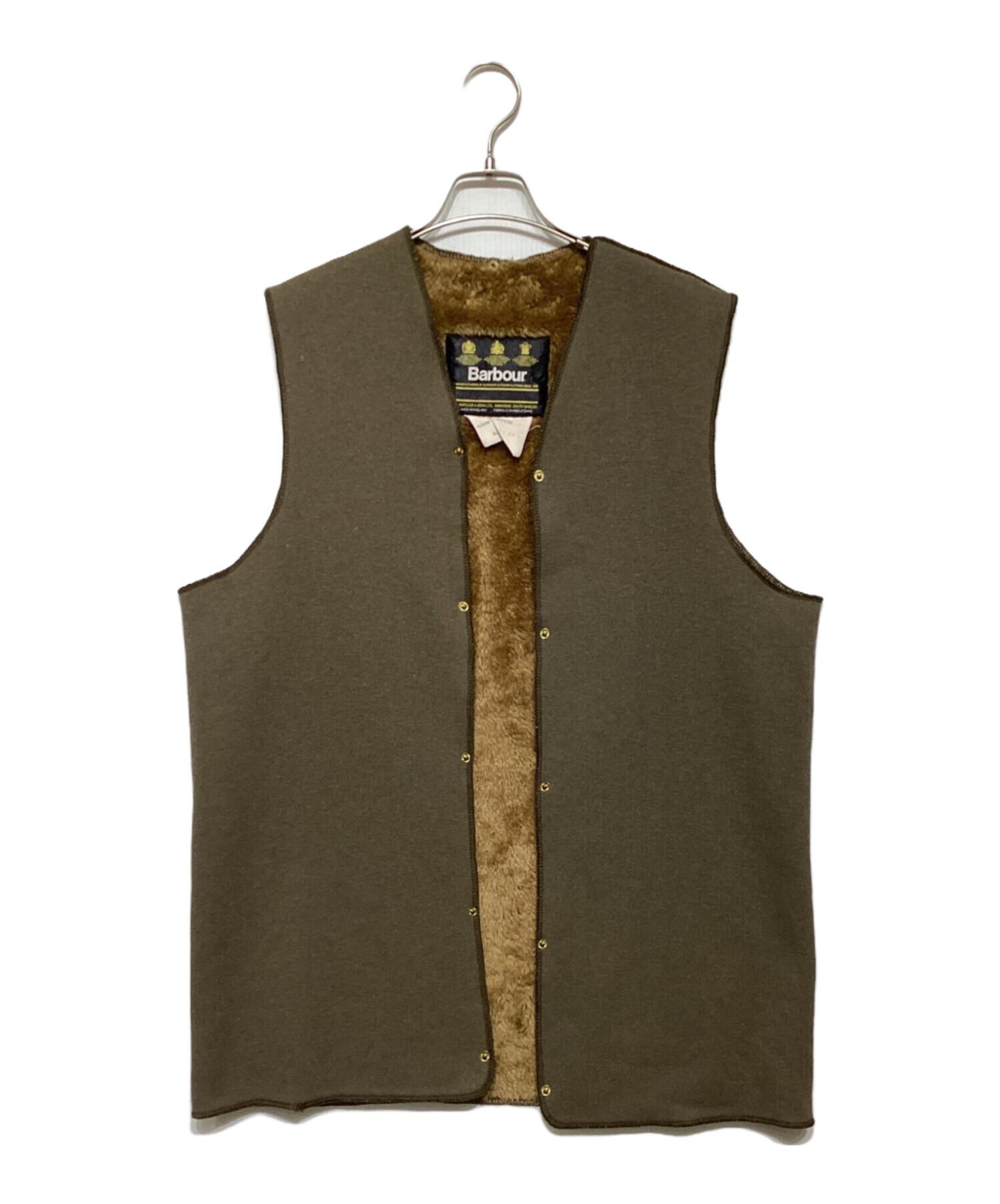 中古・古着通販】Barbour (バブアー) ライナーベスト ブラウン サイズ