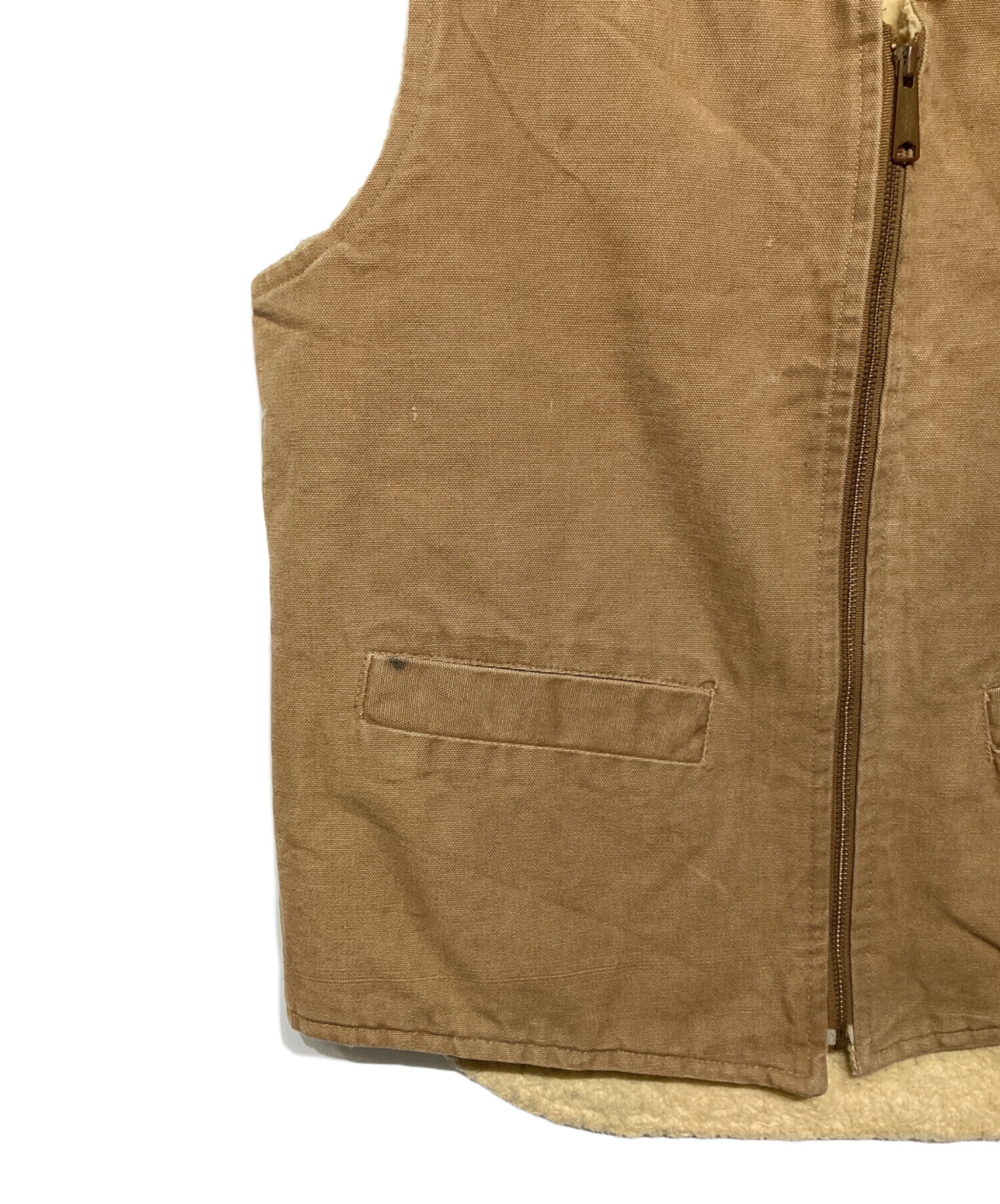 中古・古着通販】CarHartt (カーハート) 80'Sダック地ボアベスト