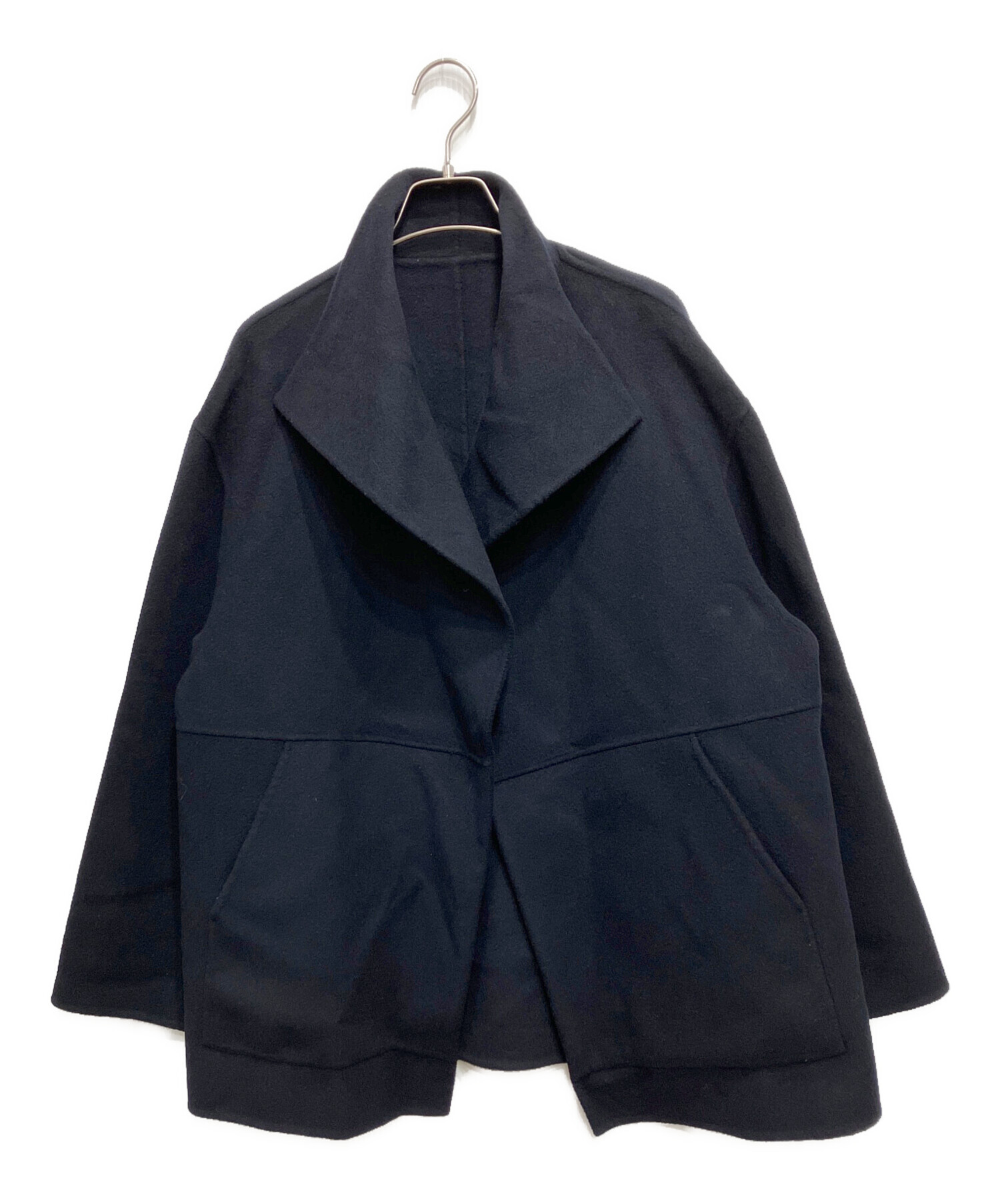 中古・古着通販】Plage (プラージュ) ハミルトンハーフコート ネイビー