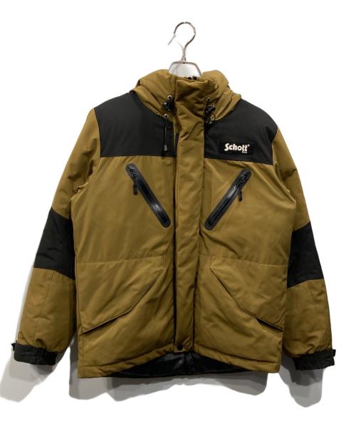 中古・古着通販】Schott (ショット) ダウンジャケット ベージュ サイズ