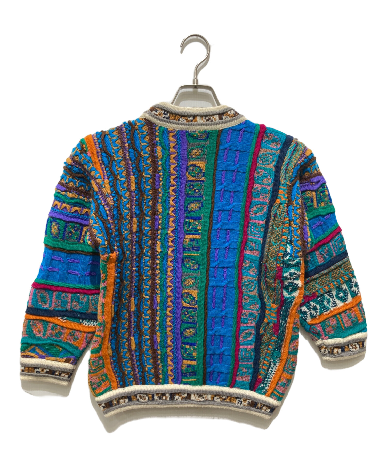 中古・古着通販】Coogi (クージー) 3Dニット マルチカラー サイズ:S