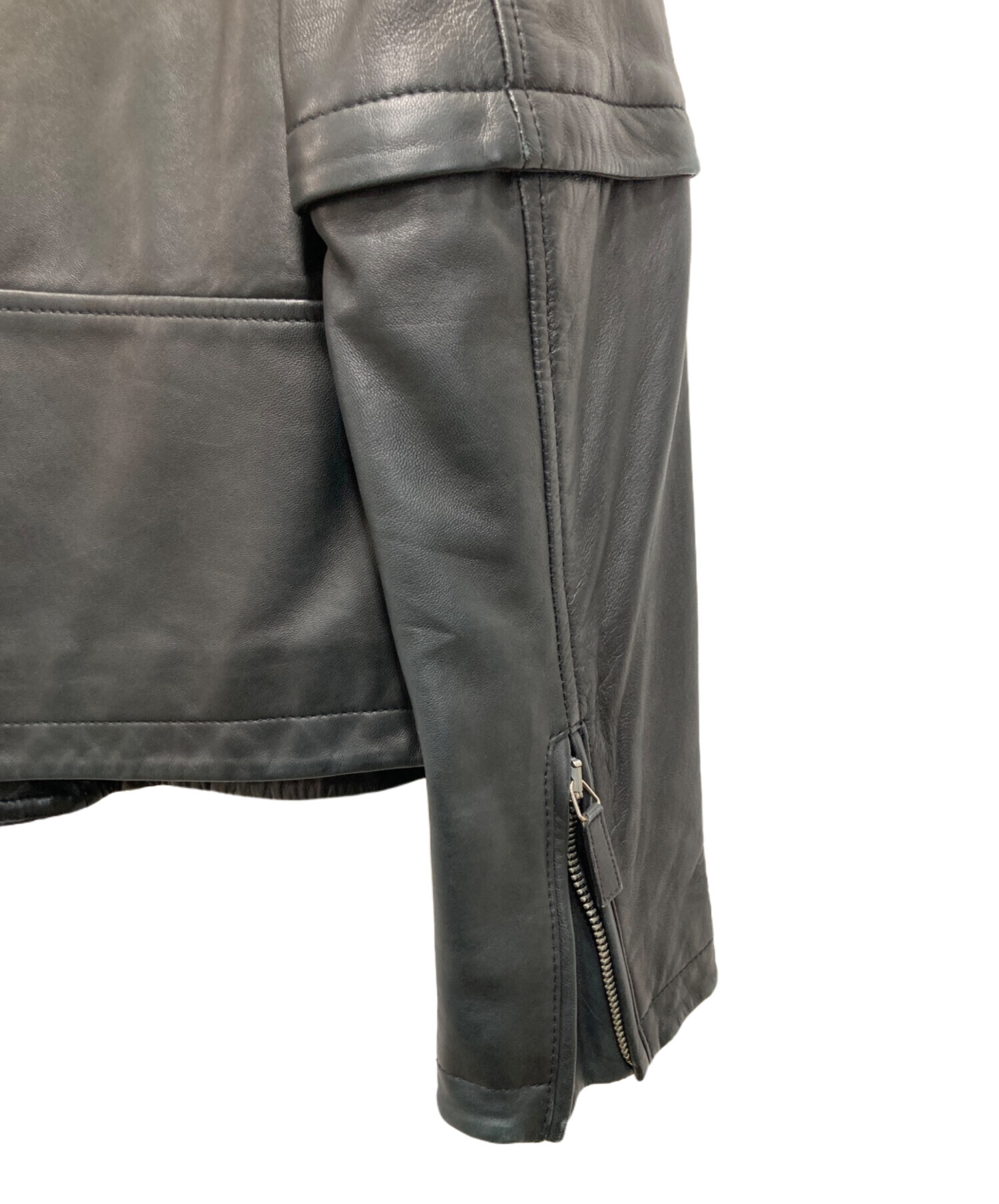 中古・古着通販】EMPORIO ARMANI (エンポリオアルマーニ) ラムレザー