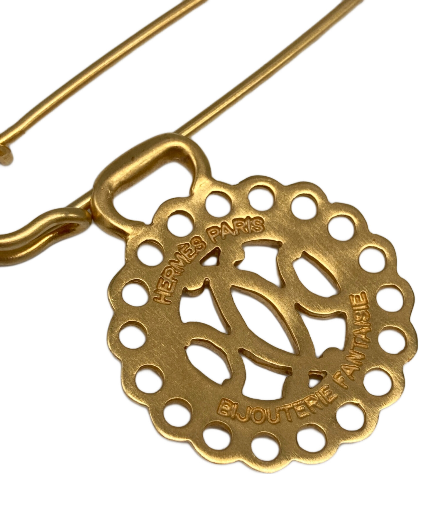 中古・古着通販】HERMES (エルメス) ブローチ/BIJOUTERIE FANTAISIE