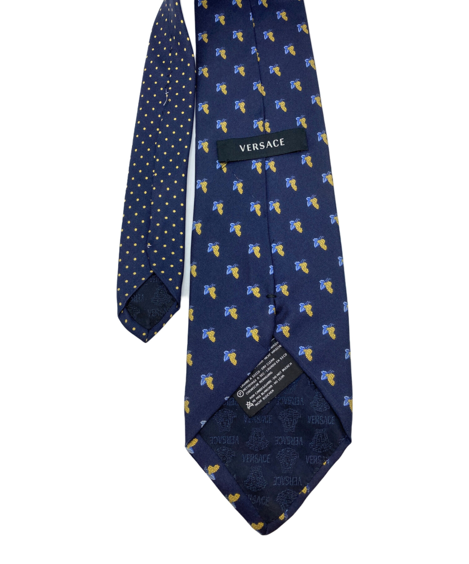 中古・古着通販】VERSACE (ヴェルサーチェ) ネクタイ ネイビー サイズ