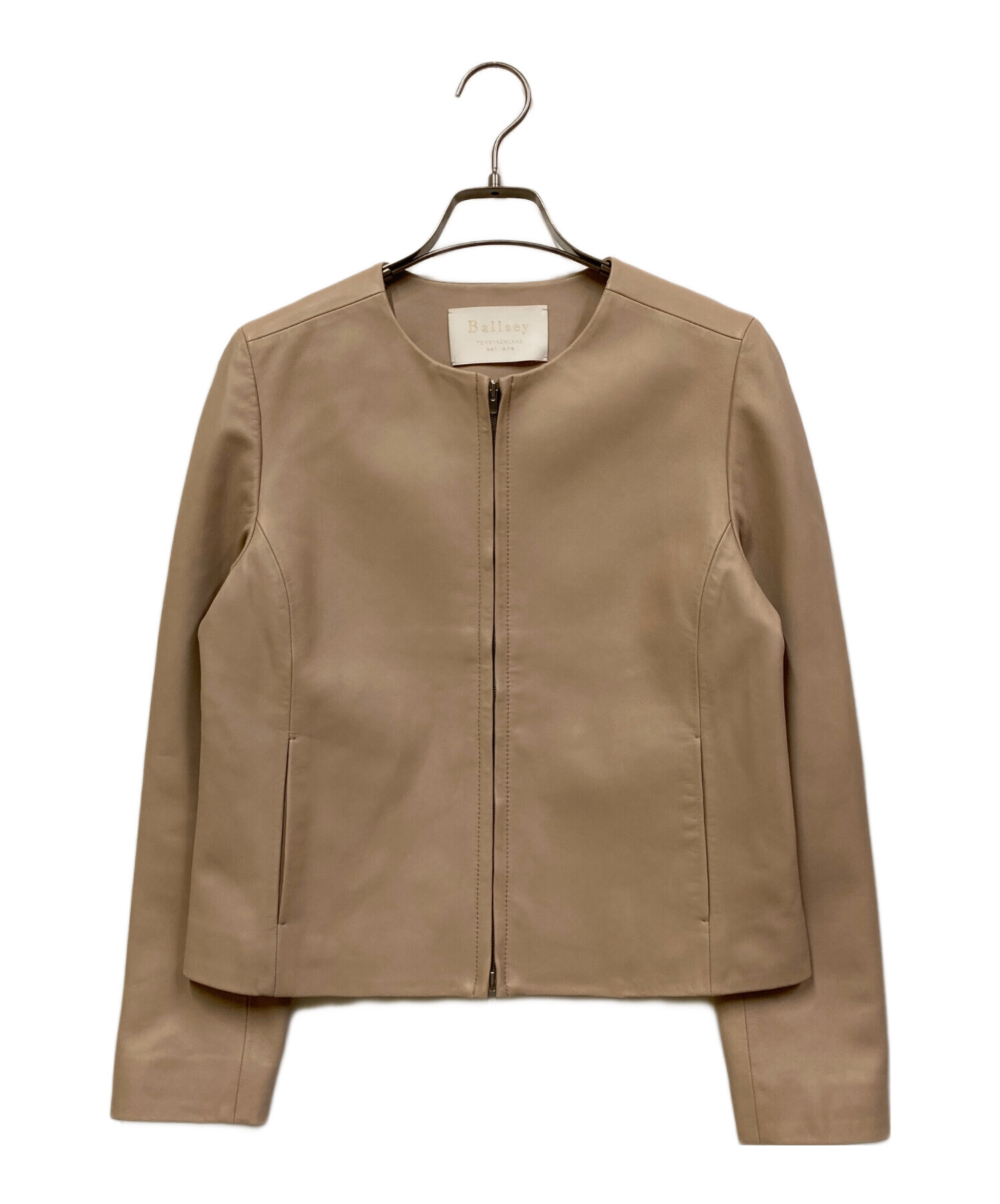 中古・古着通販】BALLSEY (ボールジィ) ラムレザーシングルライダース