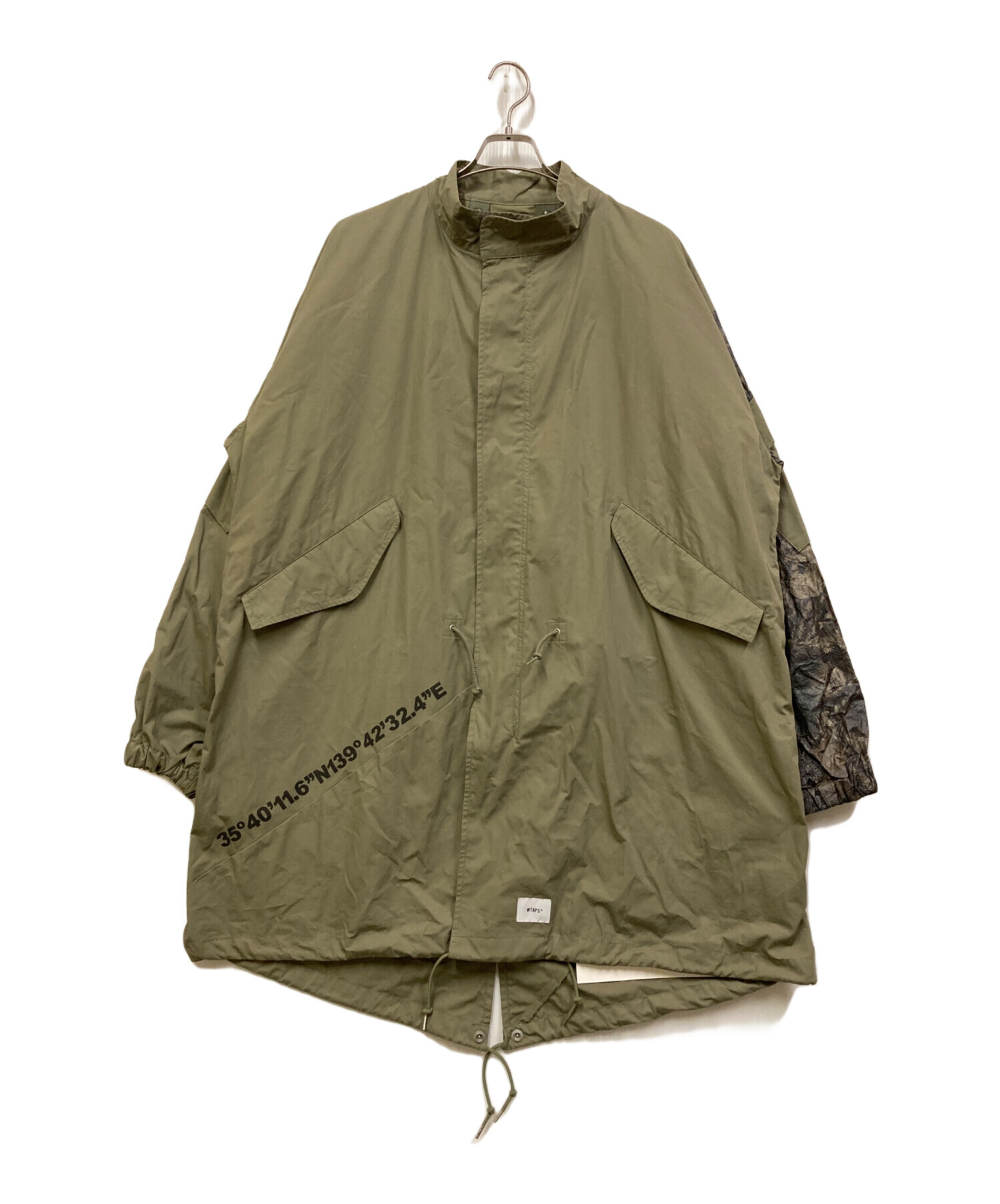 中古・古着通販】WTAPS (ダブルタップス) 20SS W51 JACKET.COTTON