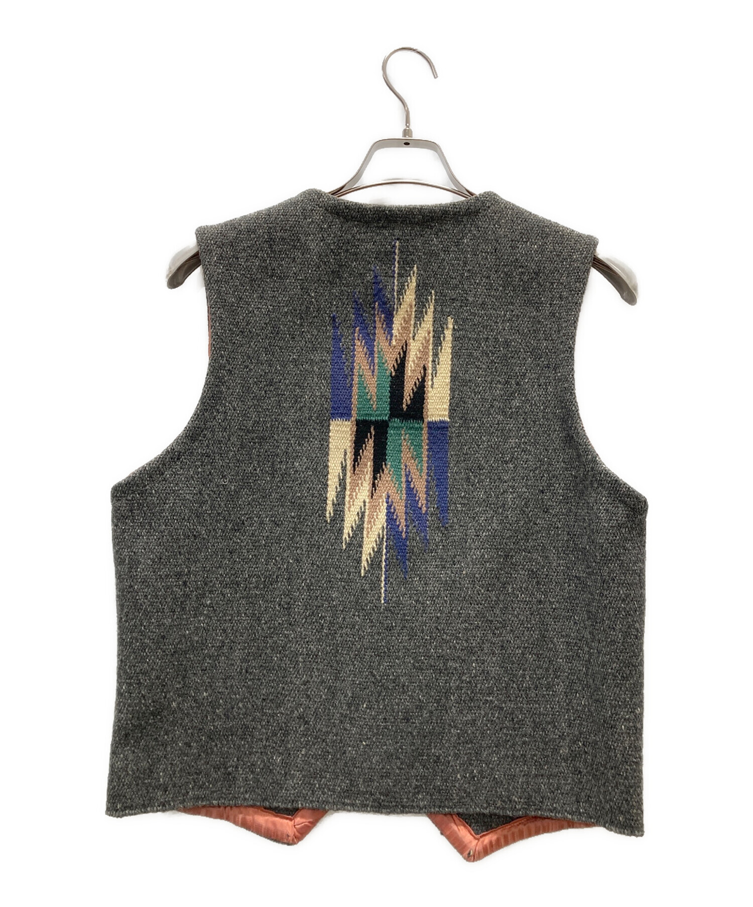 中古・古着通販】ORTEGA's (オルテガ) チマヨベスト グレー サイズ:38