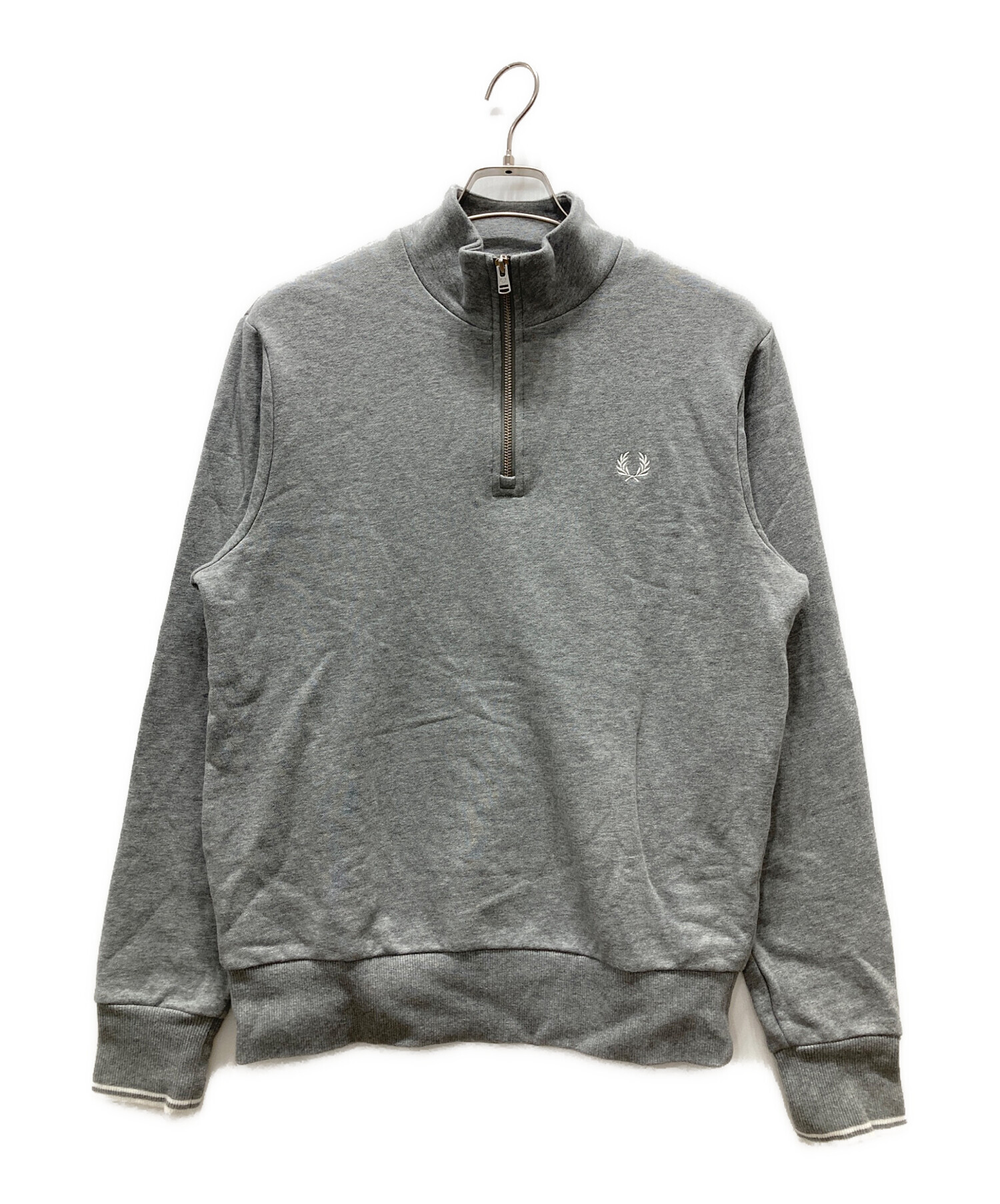 中古・古着通販】FRED PERRY (フレッドペリー) ハーフジップスウェット
