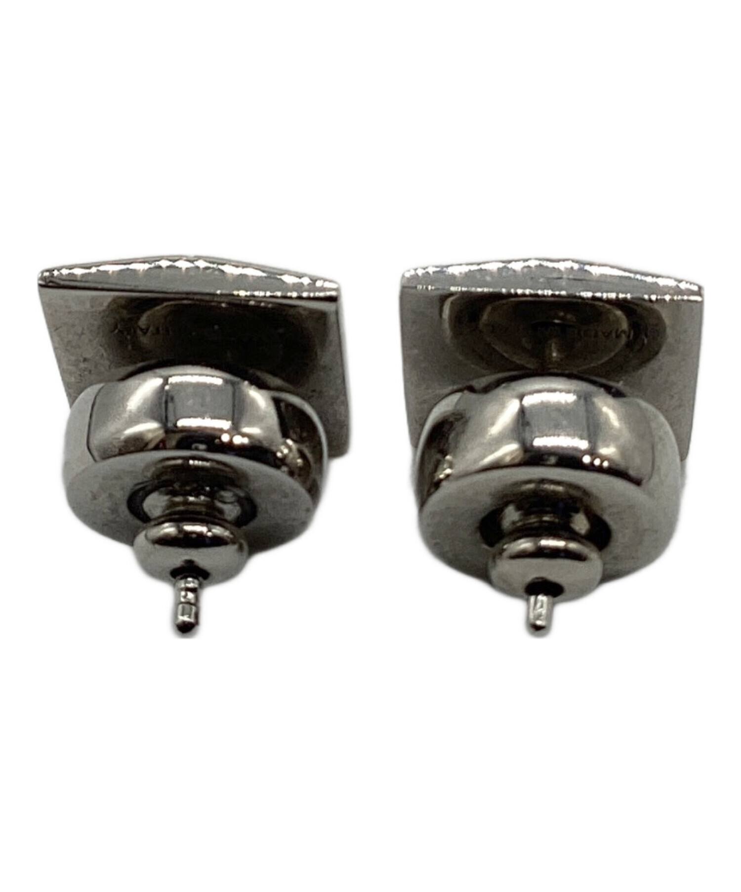 中古・古着通販】GIVENCHY (ジバンシィ) 4Gモノグラムピアス シルバー