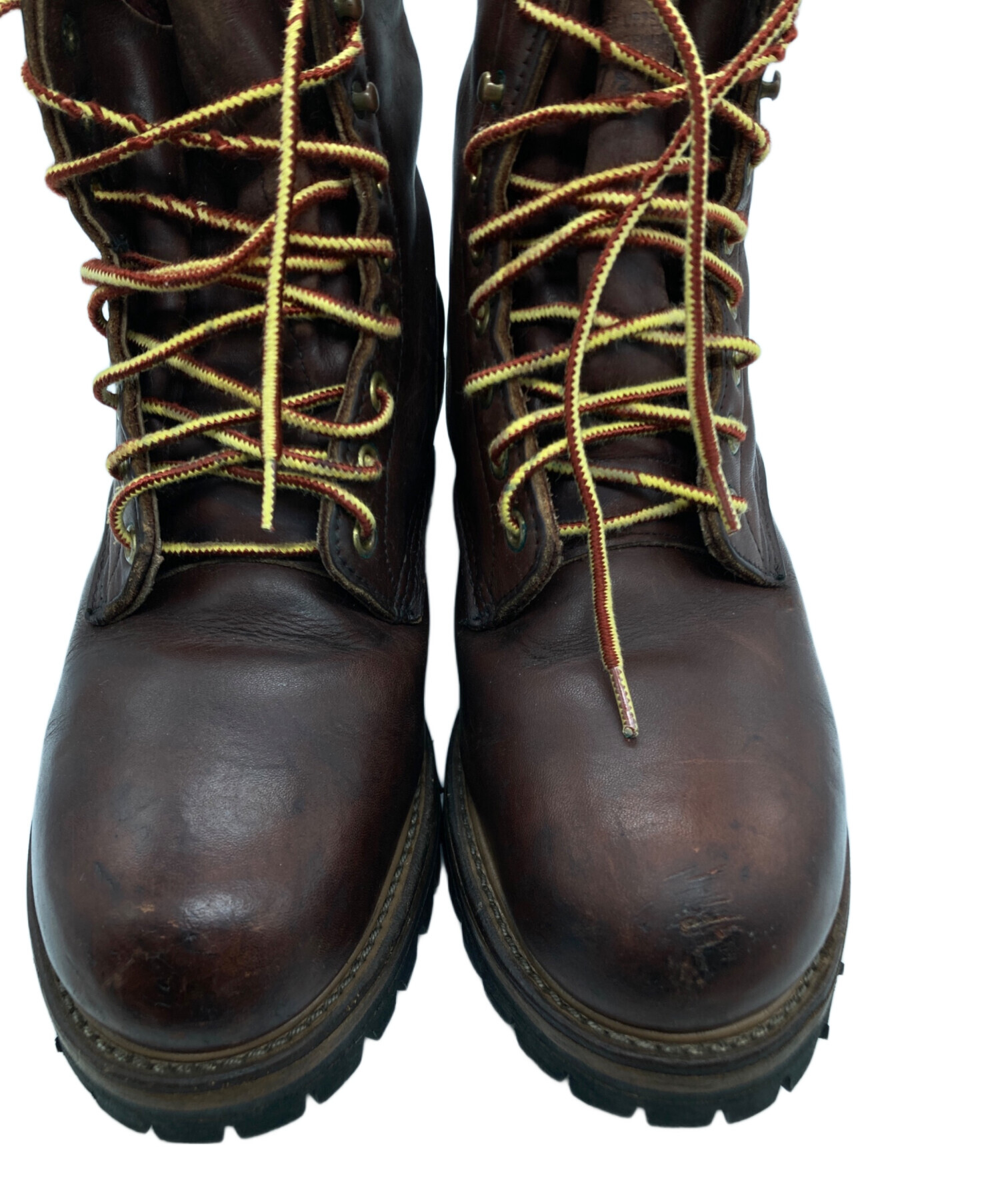 中古・古着通販】RED WING (レッドウィング) ロガーブーツ ブラウン