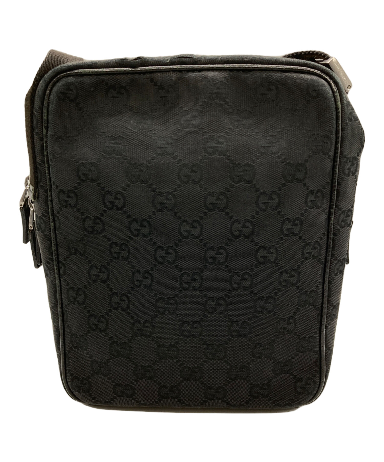 中古・古着通販】GUCCI (グッチ) ショルダーバッグ ブラック｜ブランド