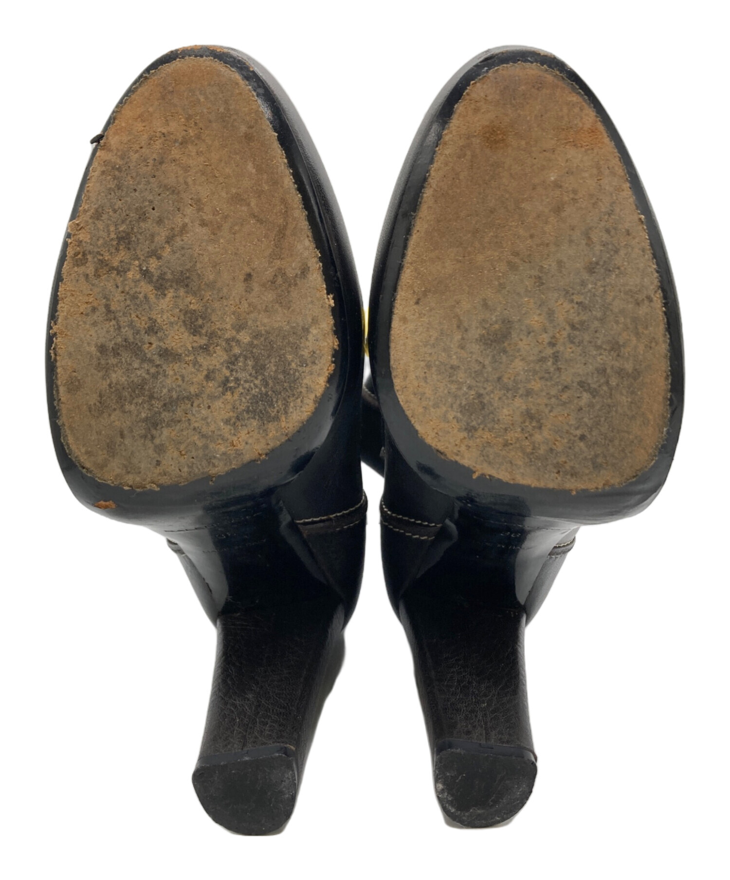 中古・古着通販】BALENCIAGA (バレンシアガ) レザーショートブーツ