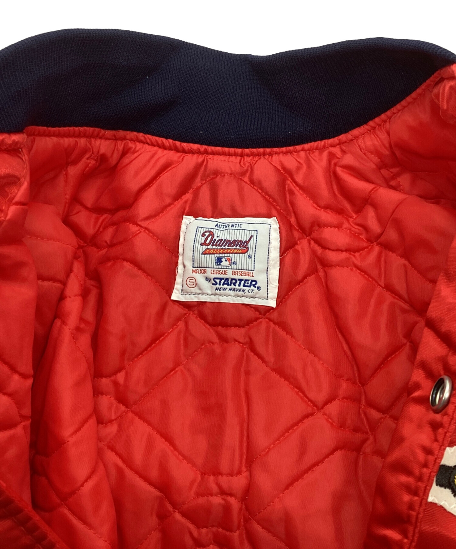 中古・古着通販】STARTER (スターター) 90s スタジャン レッド サイズ