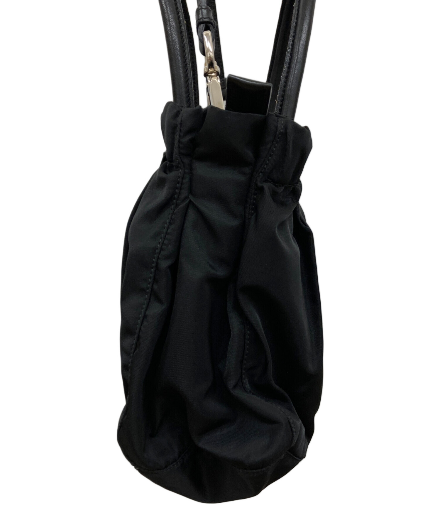 中古・古着通販】PRADA (プラダ) リボンギャザー2WAYバッグ