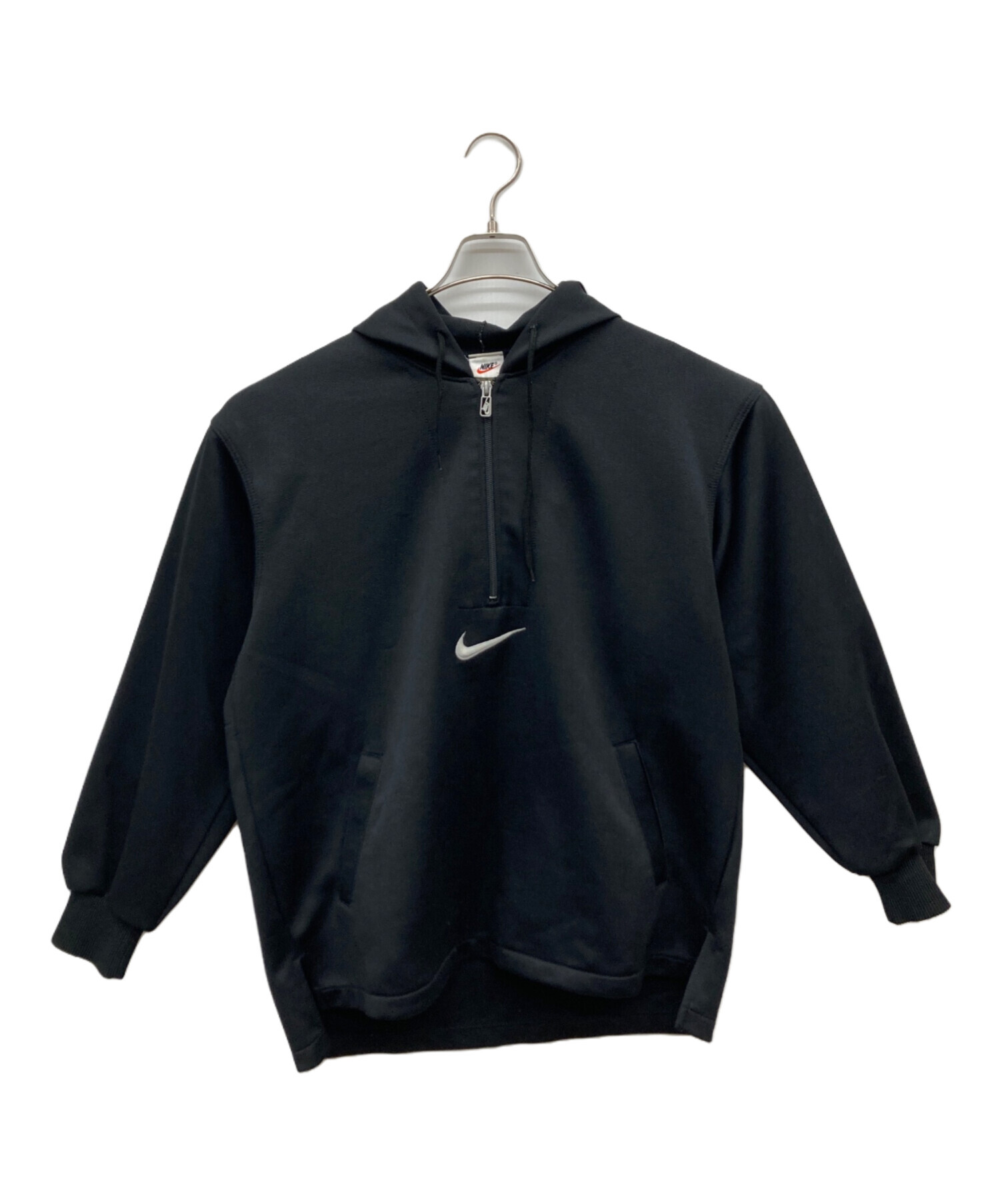 中古・古着通販】NIKE (ナイキ) 90S 銀タグ ロゴ刺繍ハーフジップ