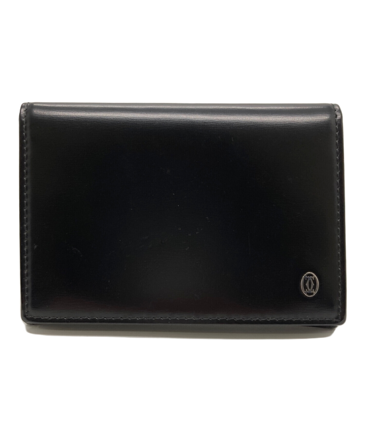中古・古着通販】Cartier (カルティエ) 名刺入れ ブラック｜ブランド