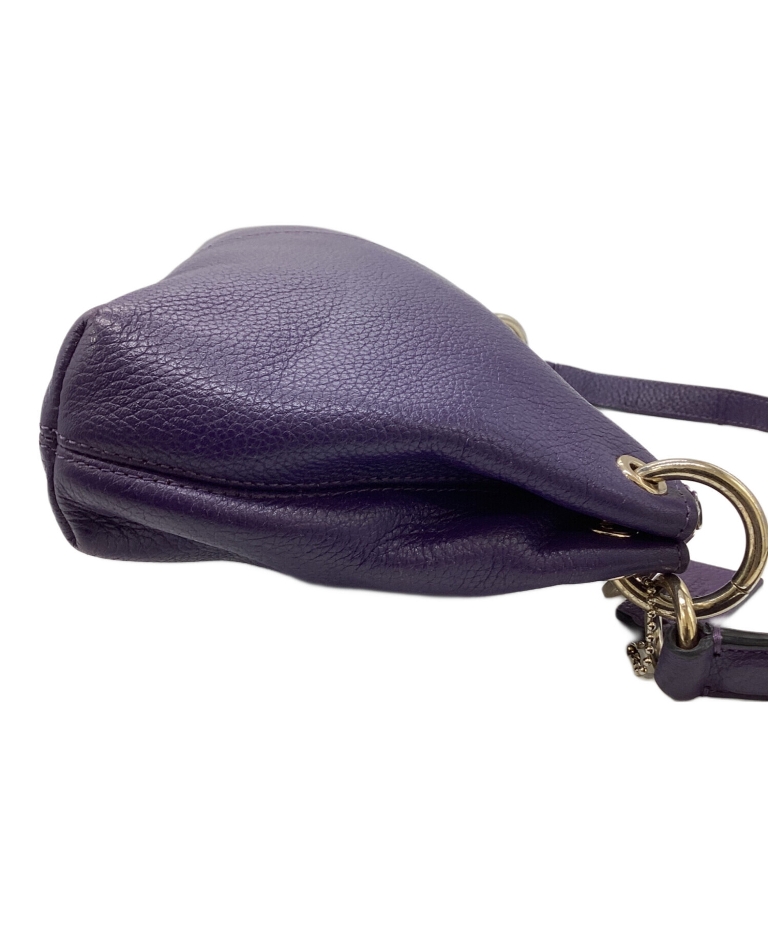 中古・古着通販】COACH (コーチ) ショルダーバッグ パープル｜ブランド