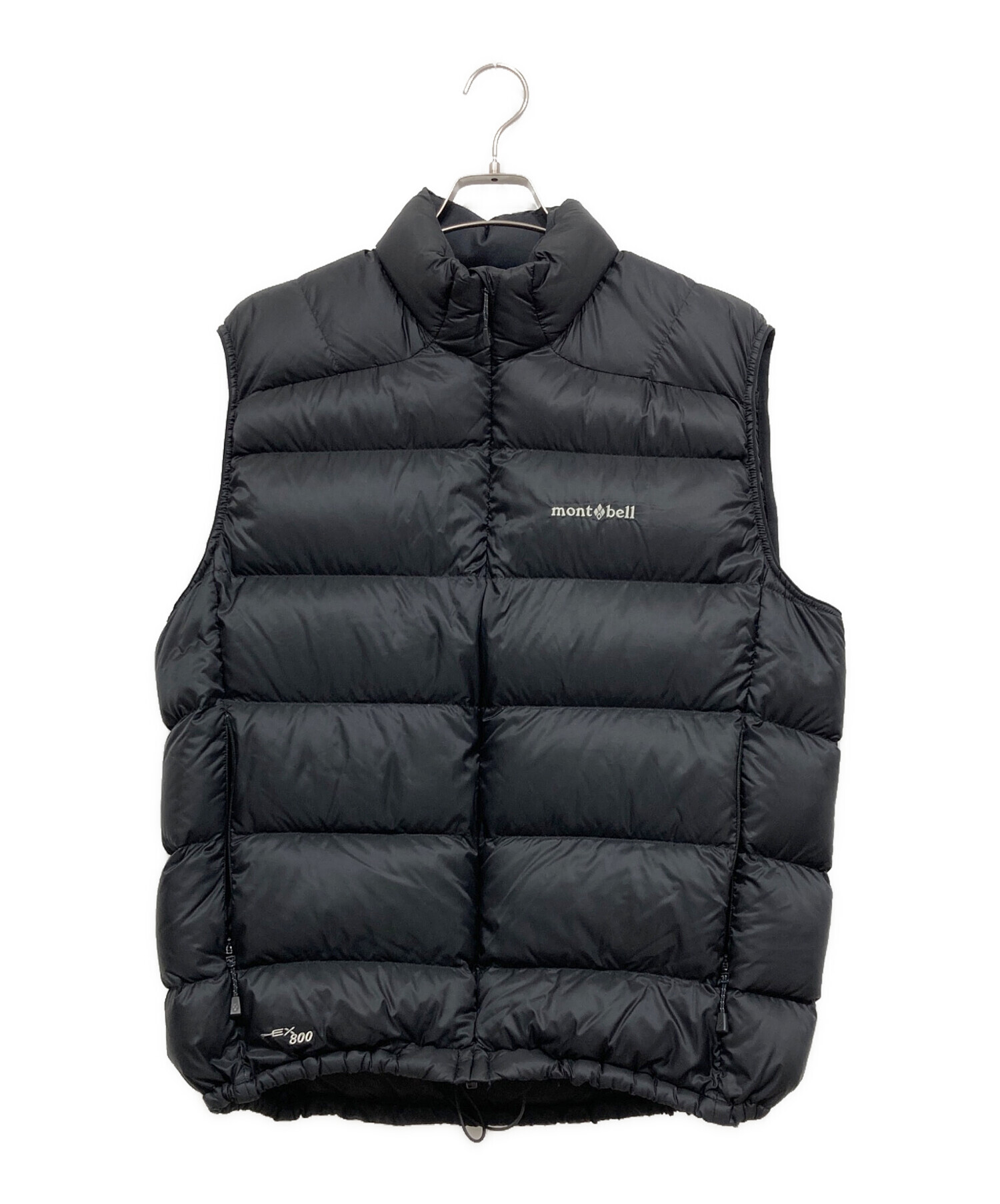 モンベル ライトアルパインダウンベスト ジャケット ブラック XL