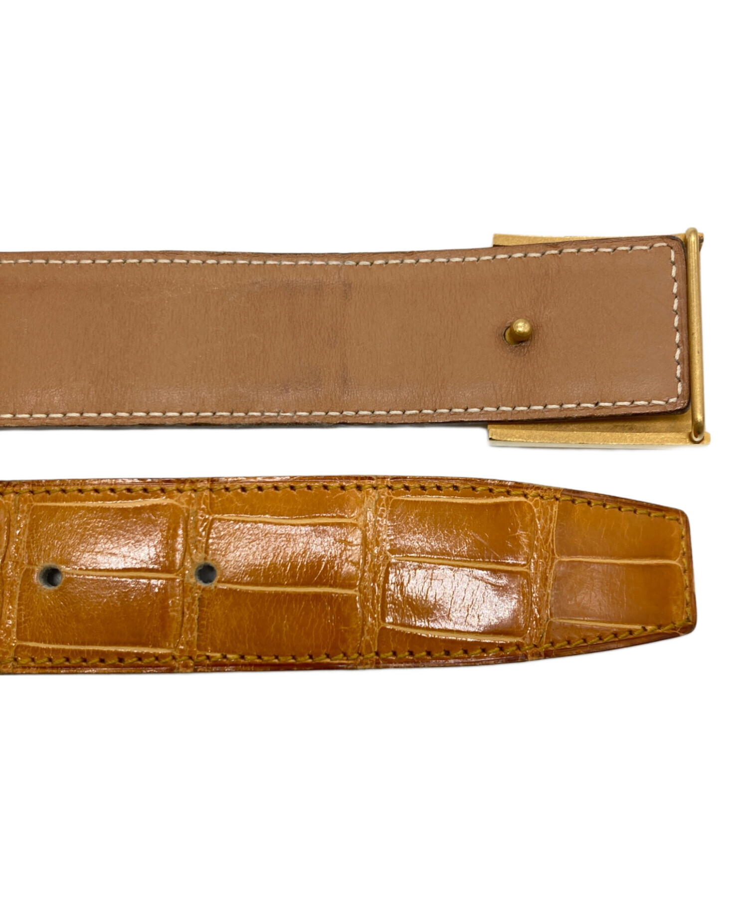 中古・古着通販】HERMES (エルメス) カデナバックルベルト