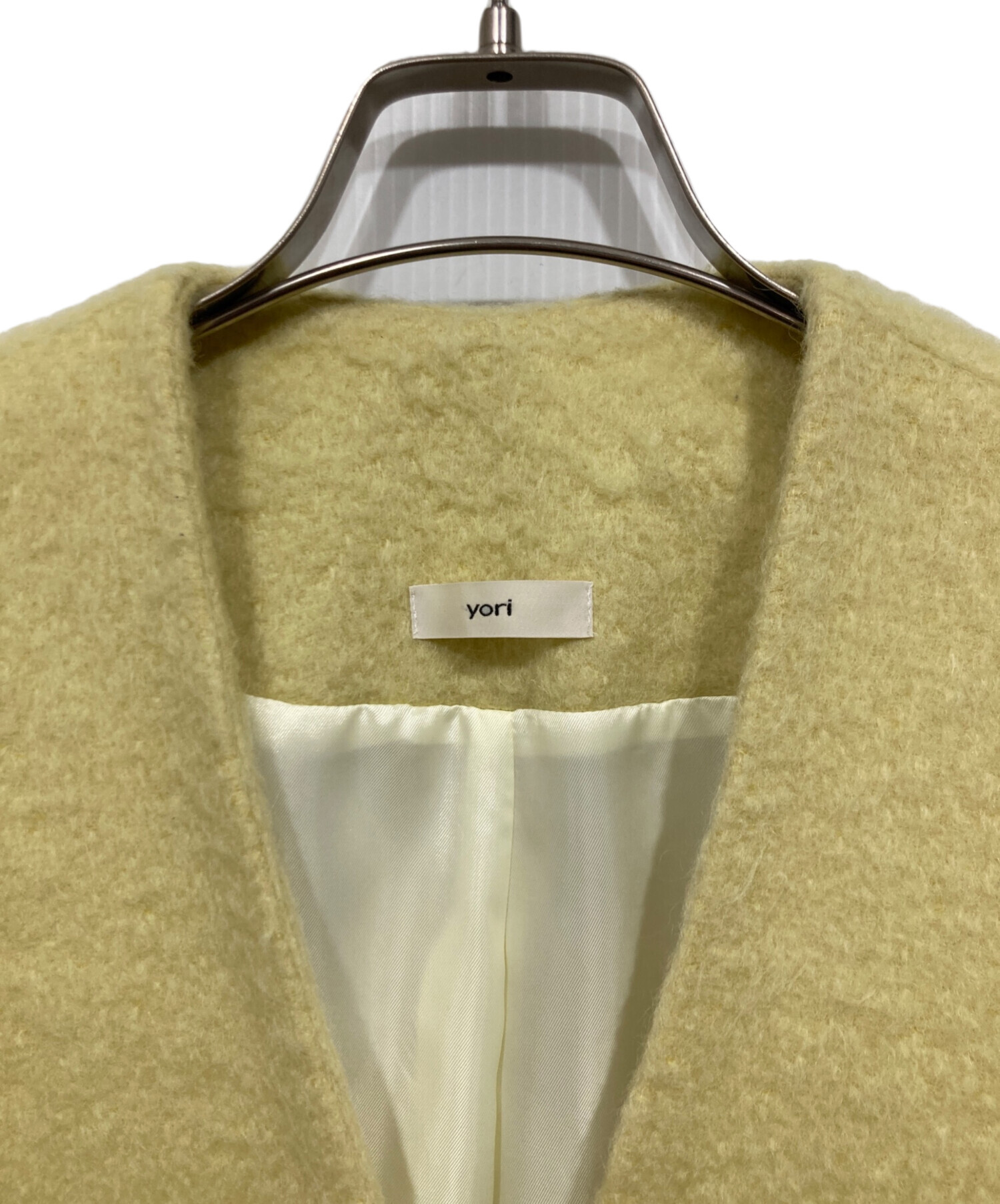 中古・古着通販】YORI (ヨリ) ウールモヘアシャギージャケット