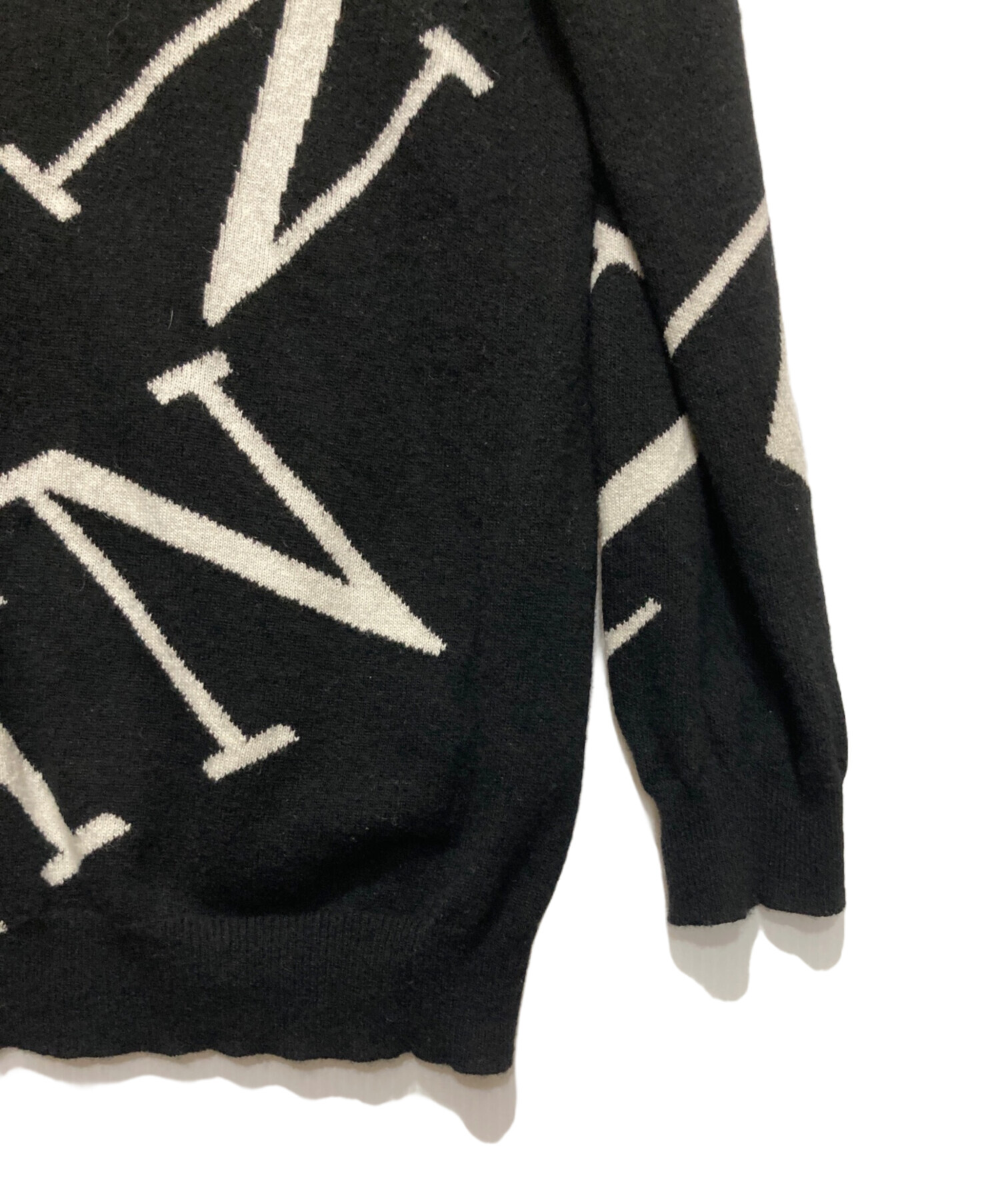 中古・古着通販】VALENTINO (ヴァレンティノ) ロゴウールカシミヤ