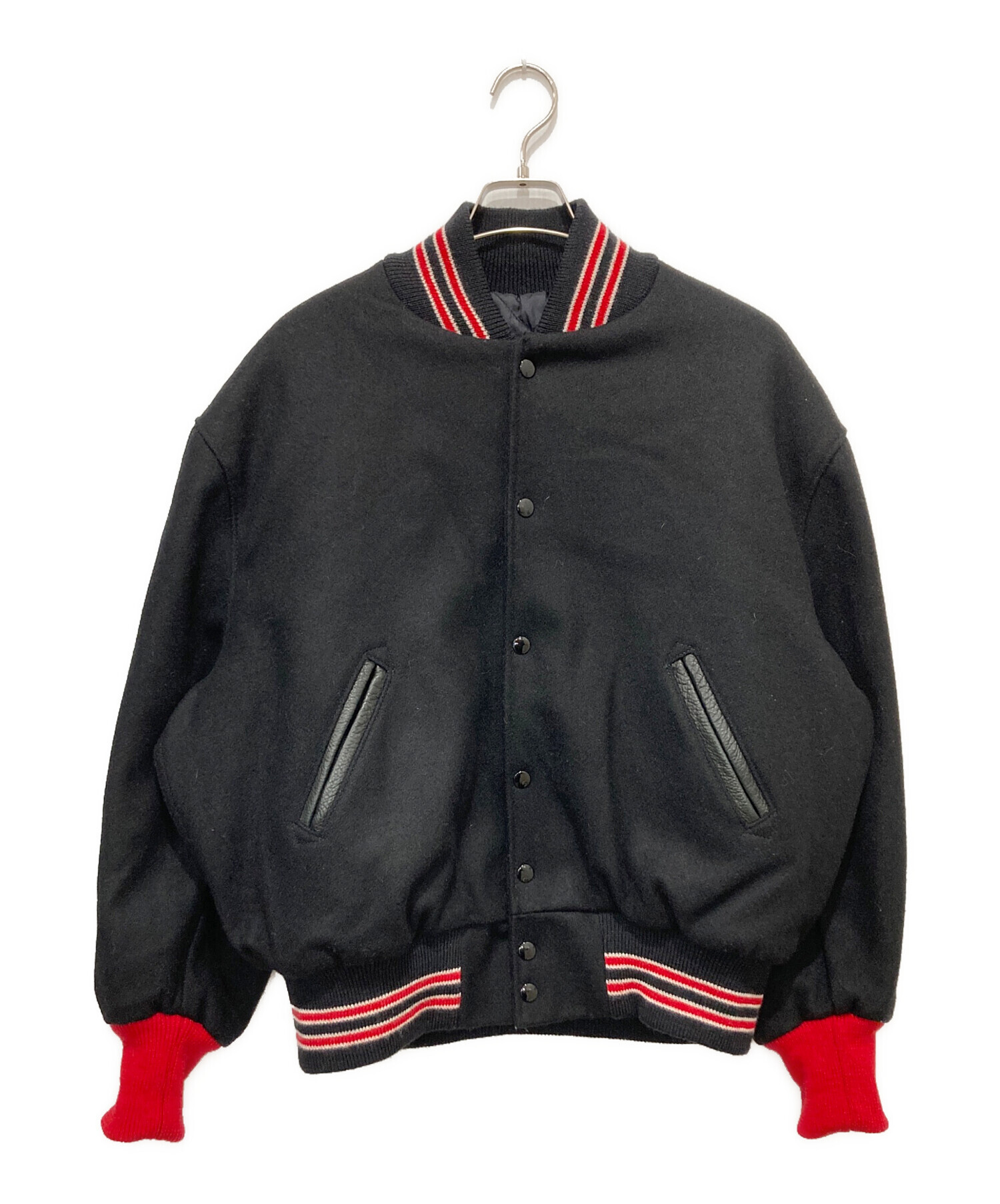 中古・古着通販】skookum (スクーカム) スタジャン ブラック サイズ:46