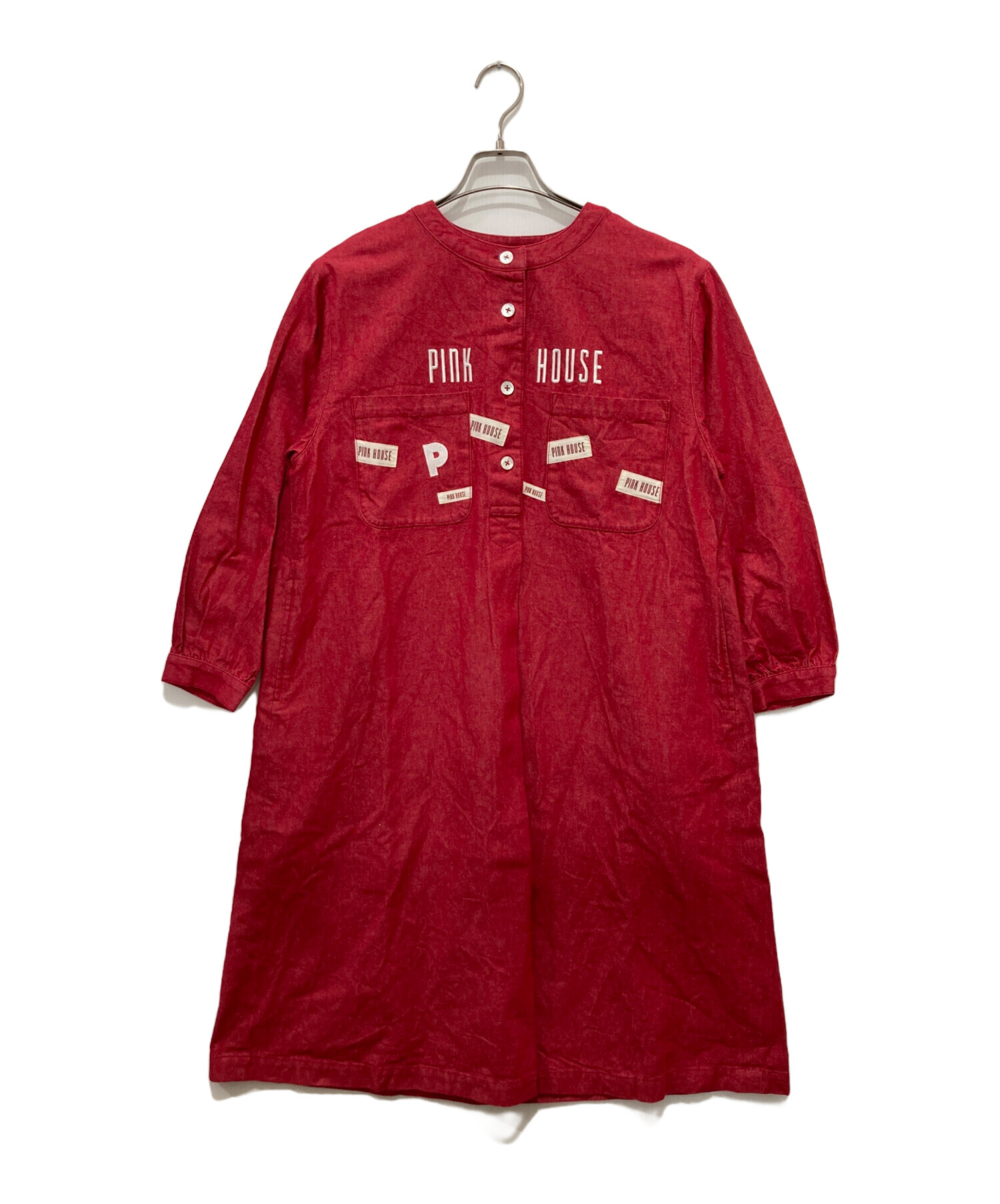 中古・古着通販】PINK HOUSE (ピンクハウス) ネームワッペン使いデニム