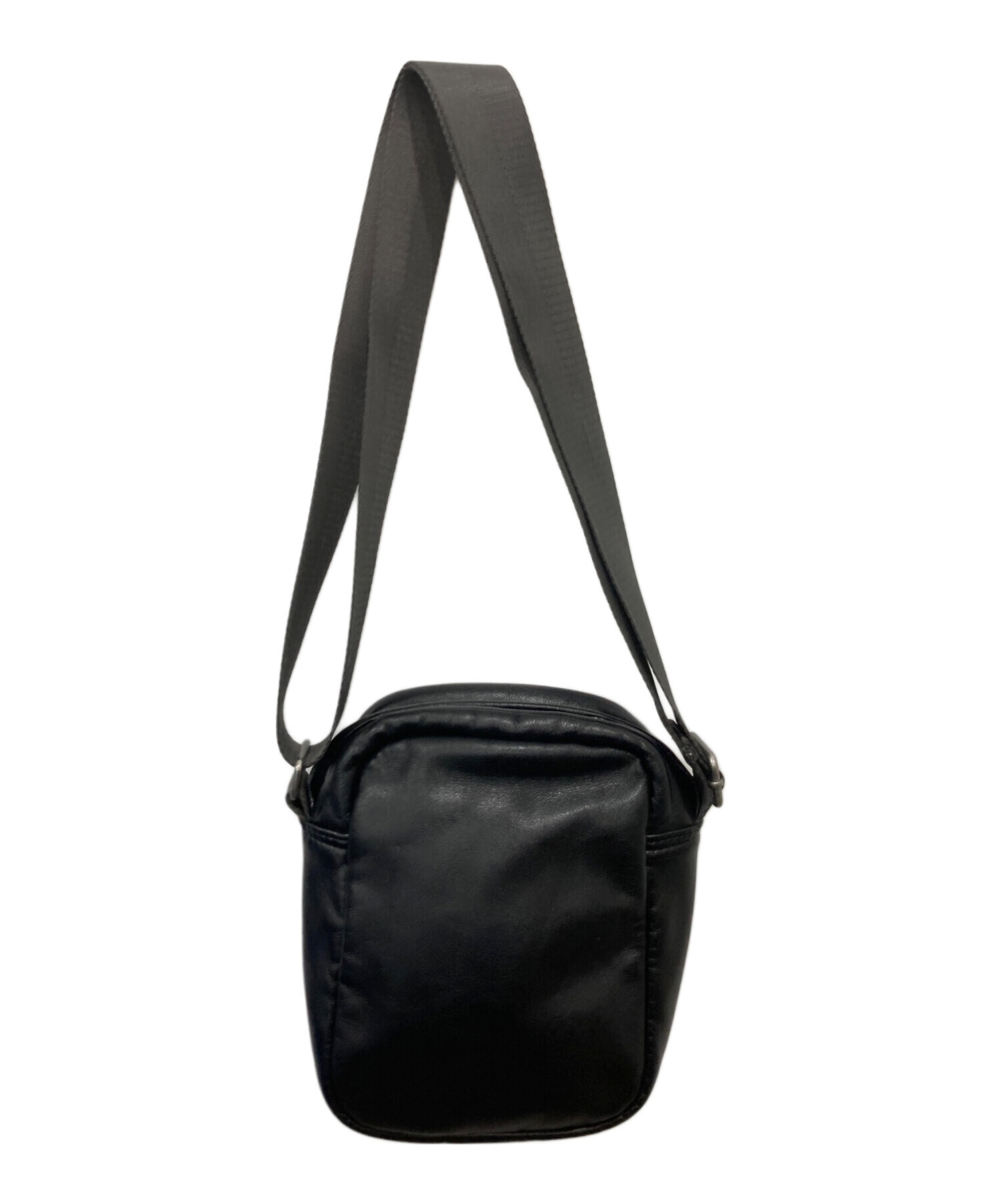 中古・古着通販】DIESEL (ディーゼル) フェイクレザーショルダーバッグ