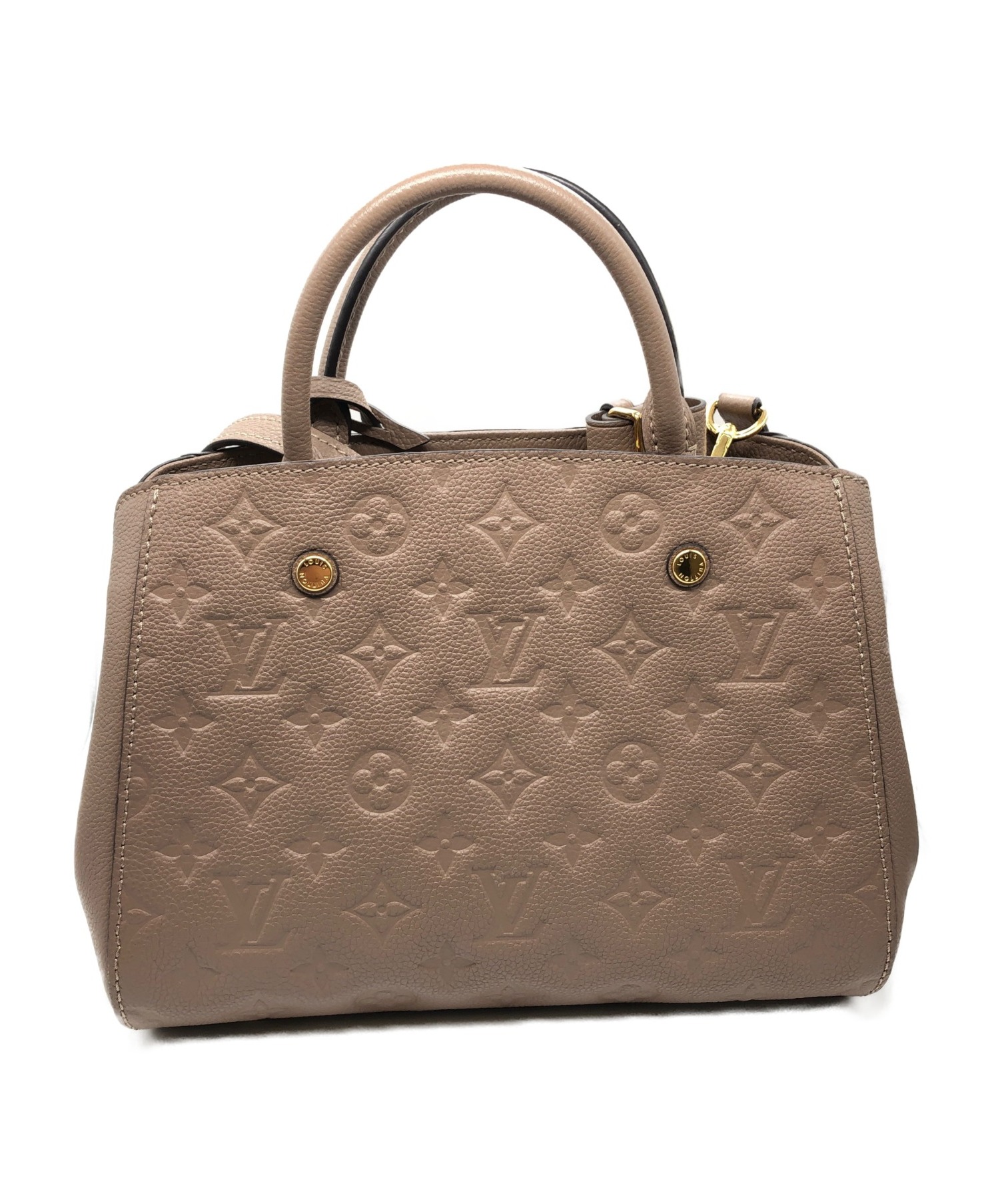 中古・古着通販】LOUIS VUITTON (ルイヴィトン) モンテーニュBB トープ