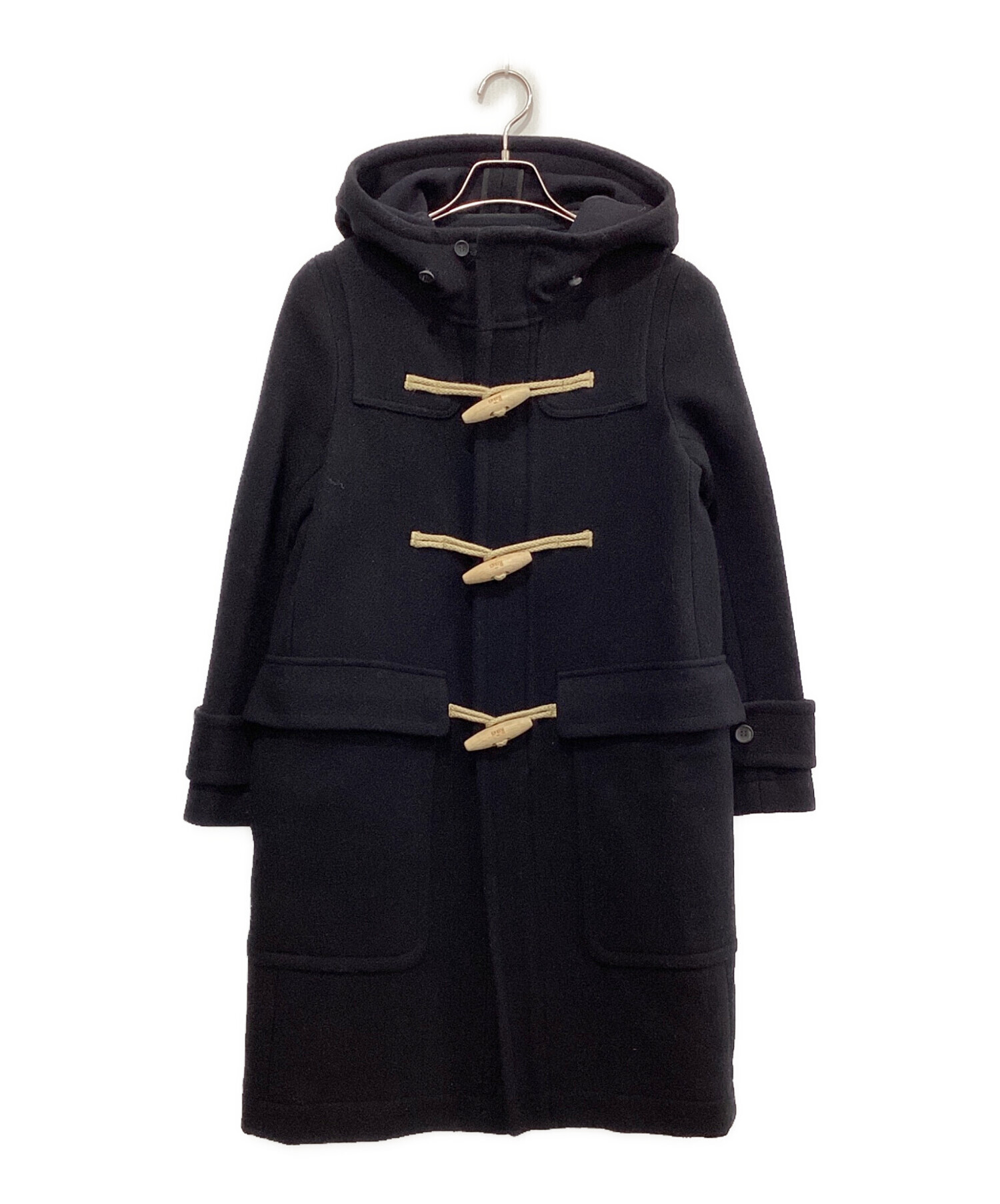 中古・古着通販】THE RERACS (ザ リラクス) ダッフルコート ブラック