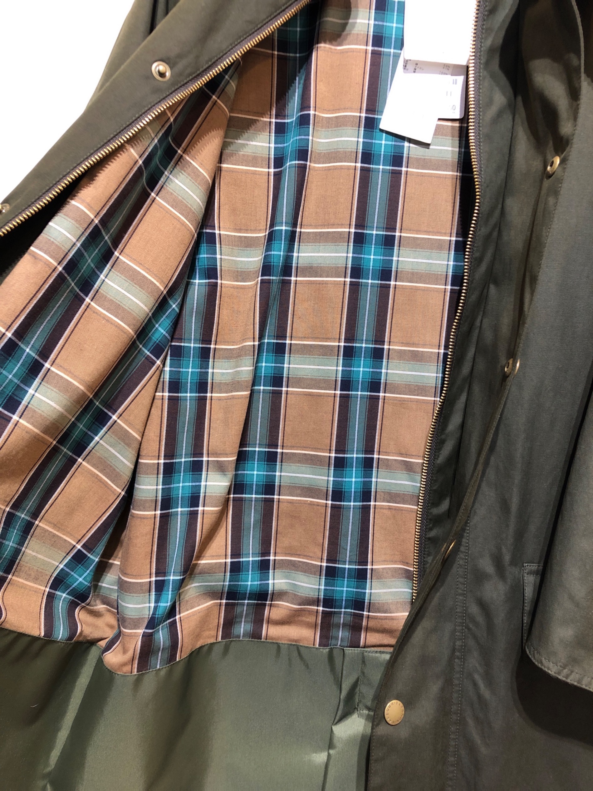 中古・古着通販】Barbour (バブアー) ステンカラーコート/BURGHLEY