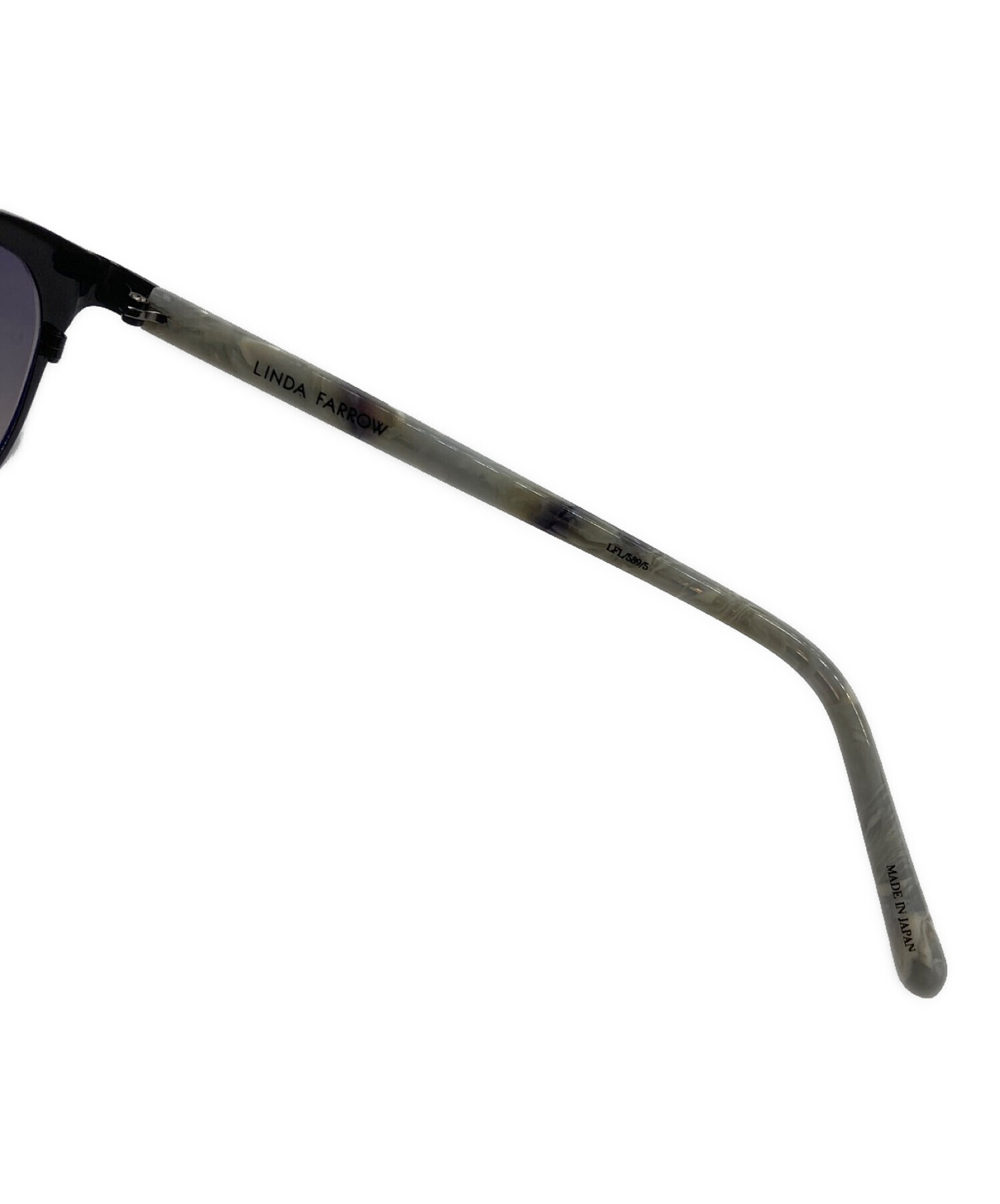 中古・古着通販】LINDA FARROW (リンダ ファロー) アイウェア グレー