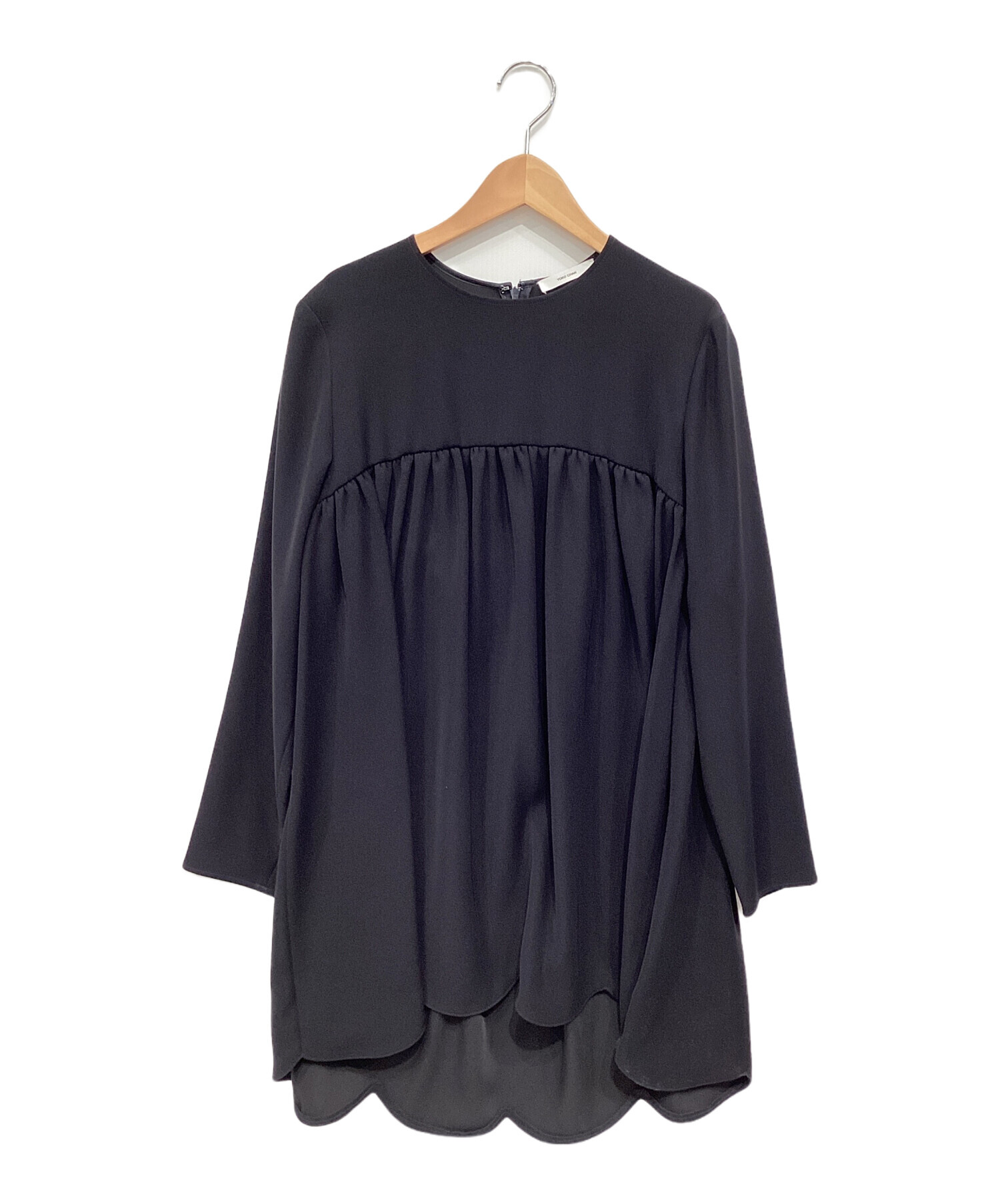 中古・古着通販】YOKO CHAN (ヨーコチャン) ヘムスカラップ ブラウス