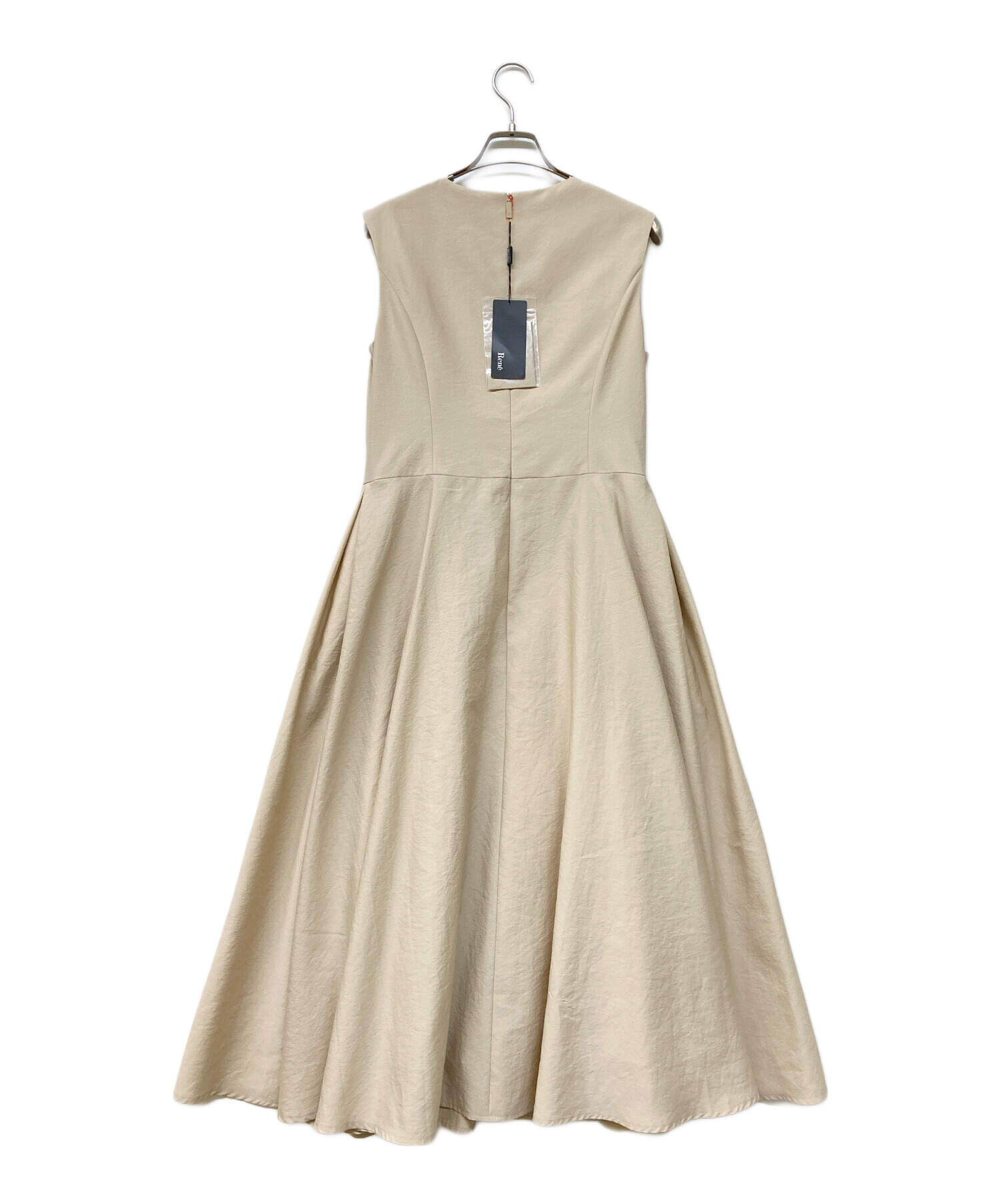 中古・古着通販】Rene (ルネ) ワンピース ベージュ サイズ:38