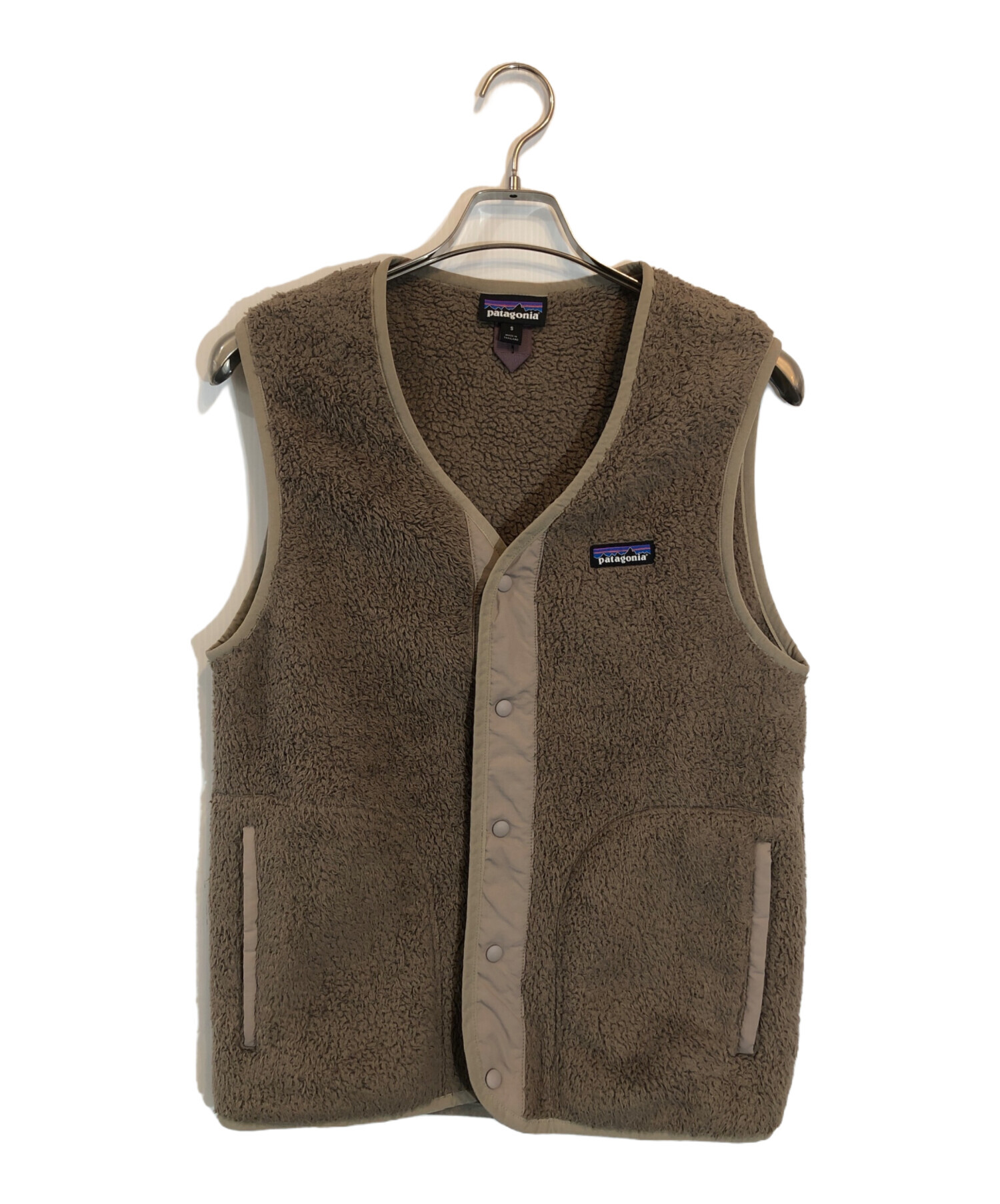 中古・古着通販】Patagonia (パタゴニア) ベスト ブラウン サイズ:SIZE