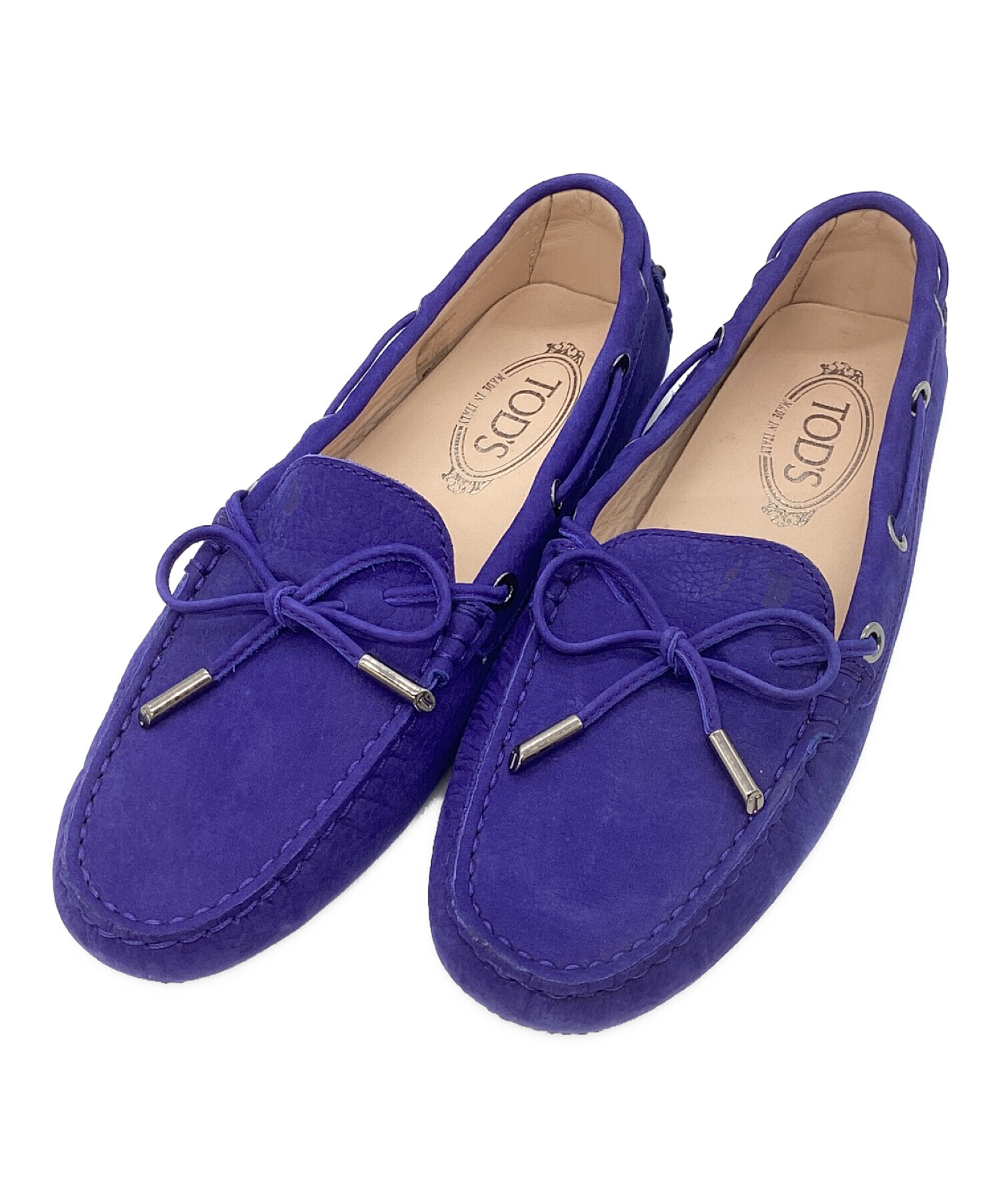中古・古着通販】TOD'S (トッズ) ドライビングシューズ ブルー サイズ