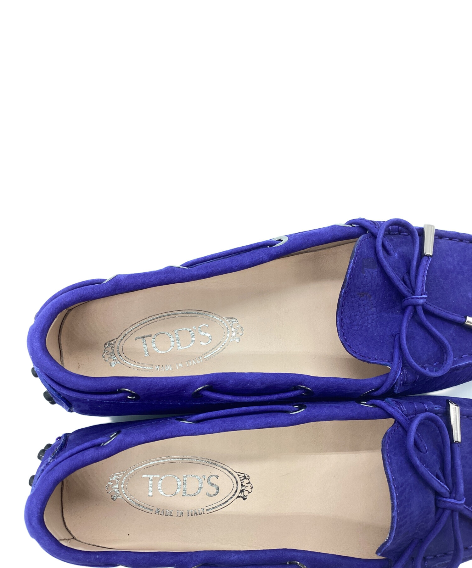 中古・古着通販】TOD'S (トッズ) ドライビングシューズ ブルー サイズ