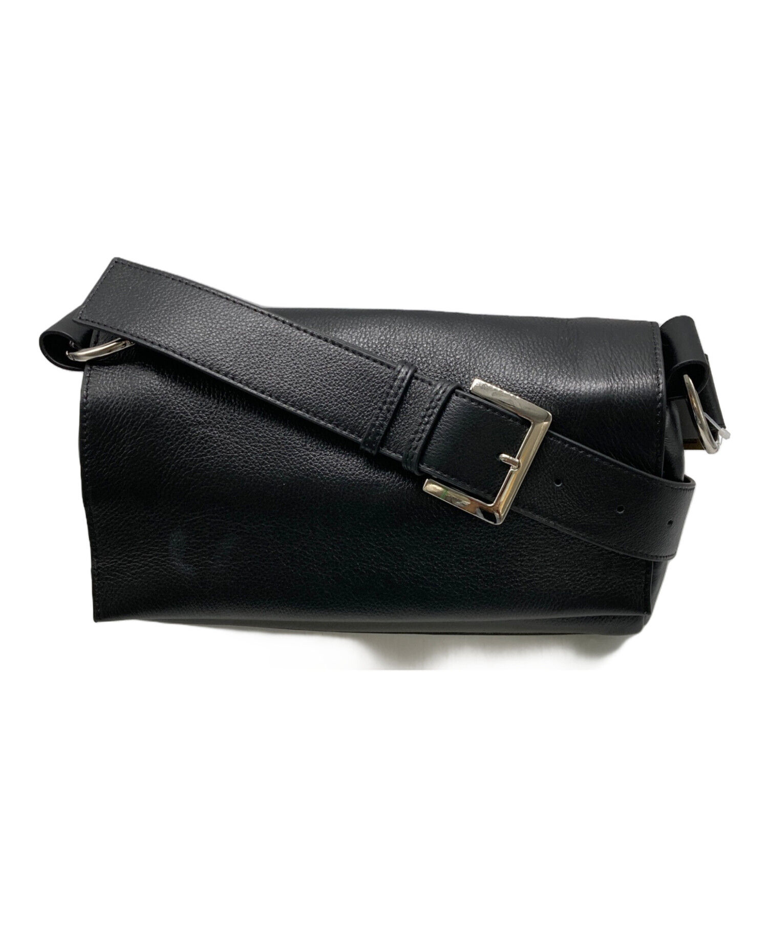 中古・古着通販】BEARDSLEY (ビアズリー) レザーボディバッグ ブラック