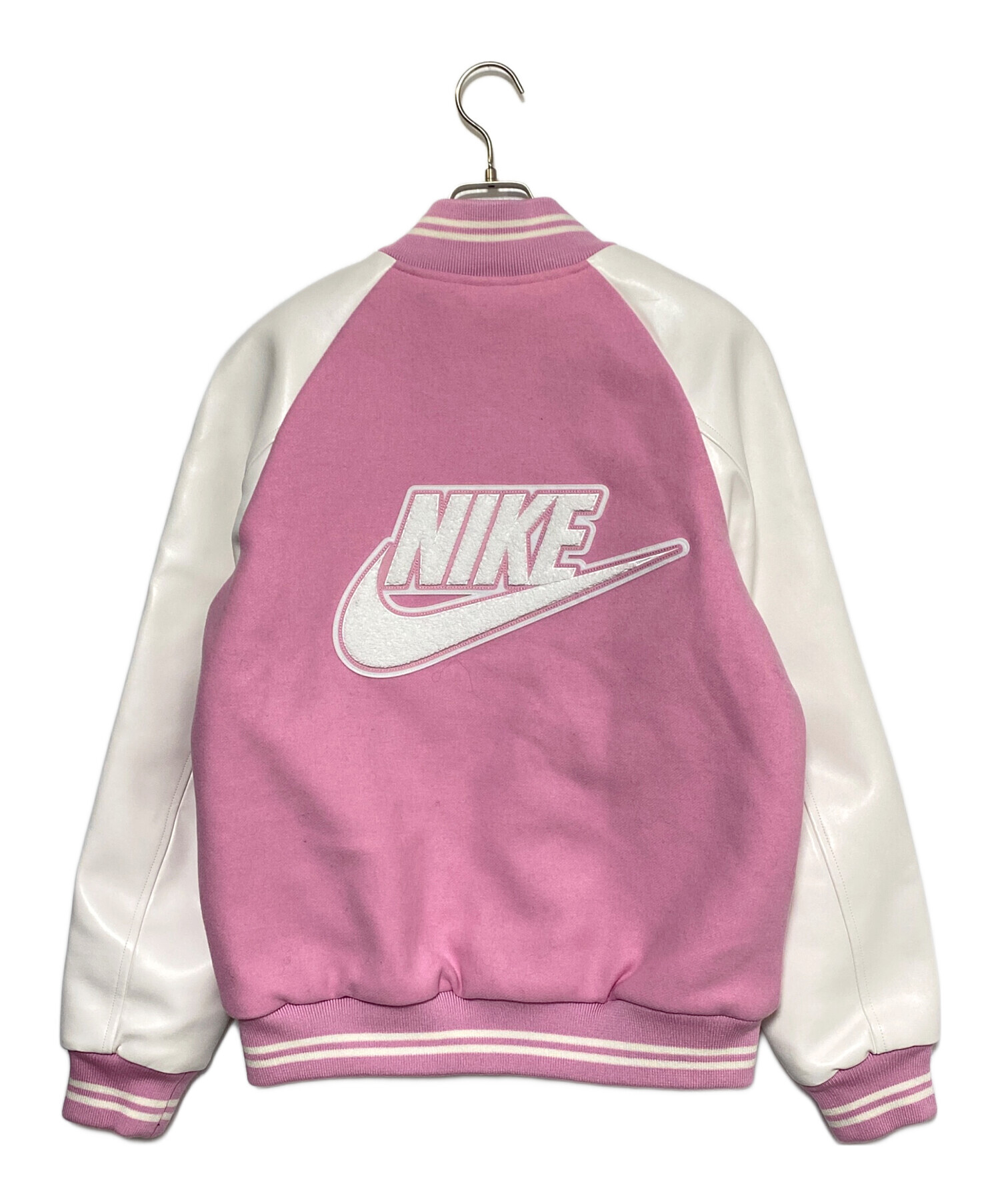 中古・古着通販】NIKE (ナイキ) NIGO (二ゴー) Varsity Jacket ピンク
