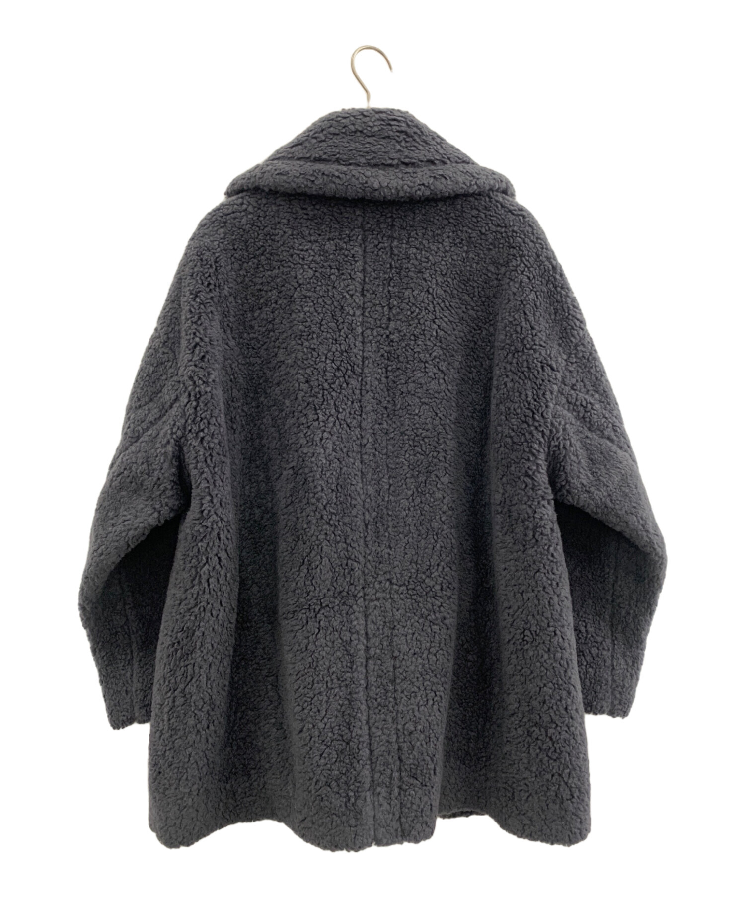 中古・古着通販】ANAYI (アナイ) カーリーウールミドルAラインコート