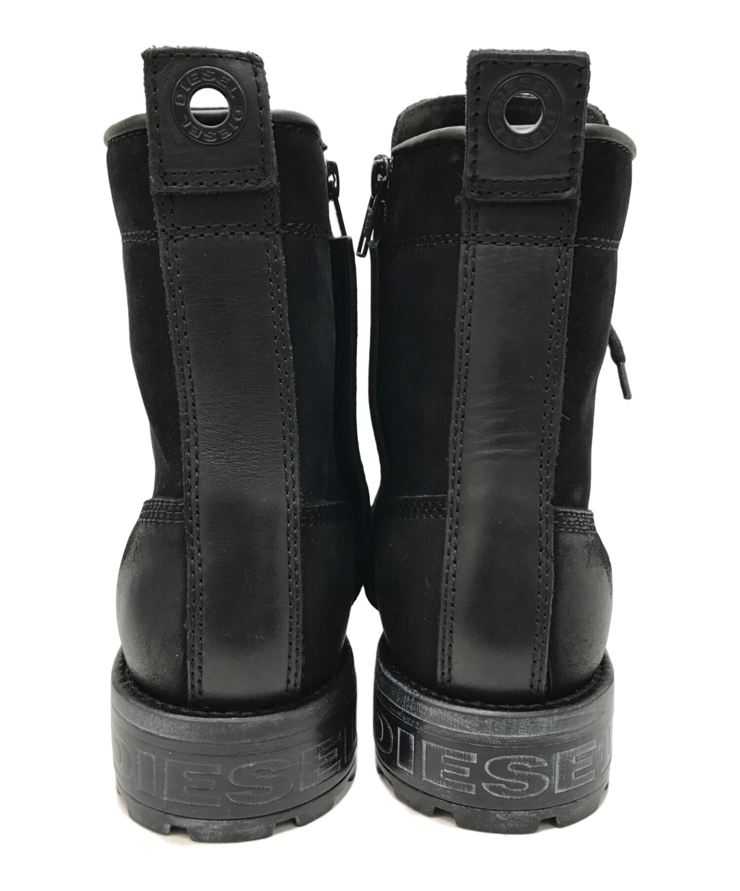 中古・古着通販】DIESEL (ディーゼル) D-THROUPER DBB ZC レザーブーツ