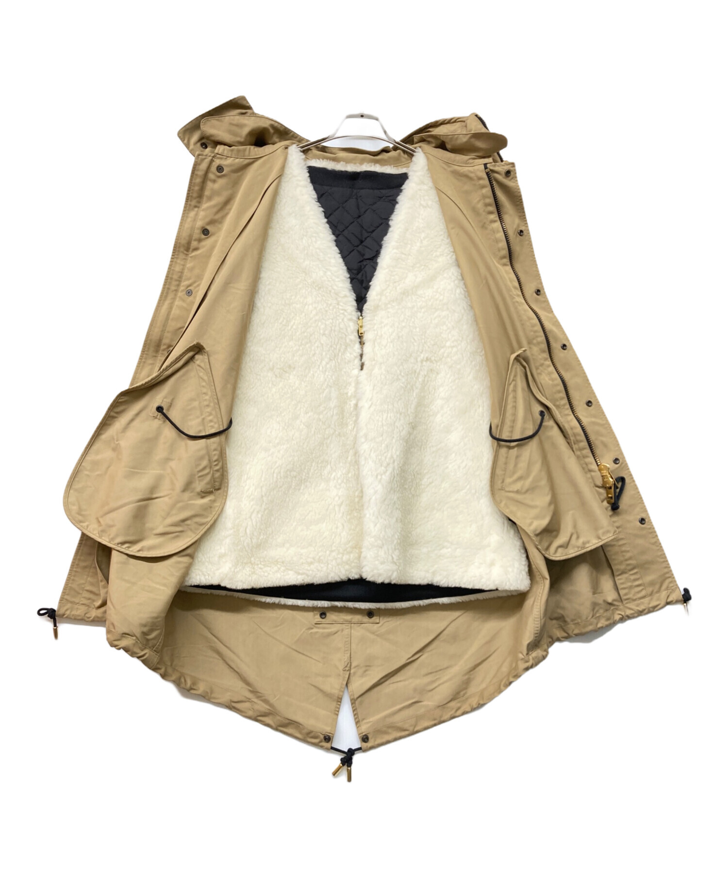 中古・古着通販】THE RERACS (ザ リラクス) ボアライナー付モッズ