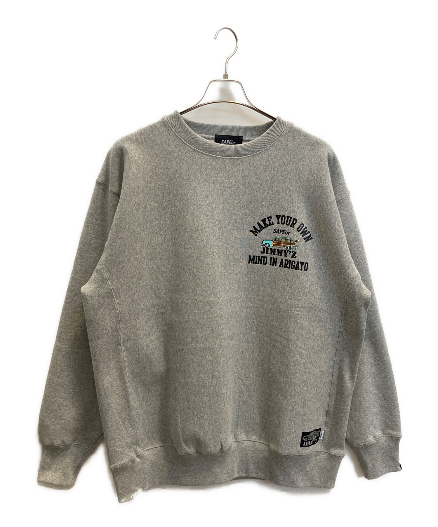 中古・古着通販】SAPEur (サプール) JIMMY'Z (ジミーズ) クルーネック