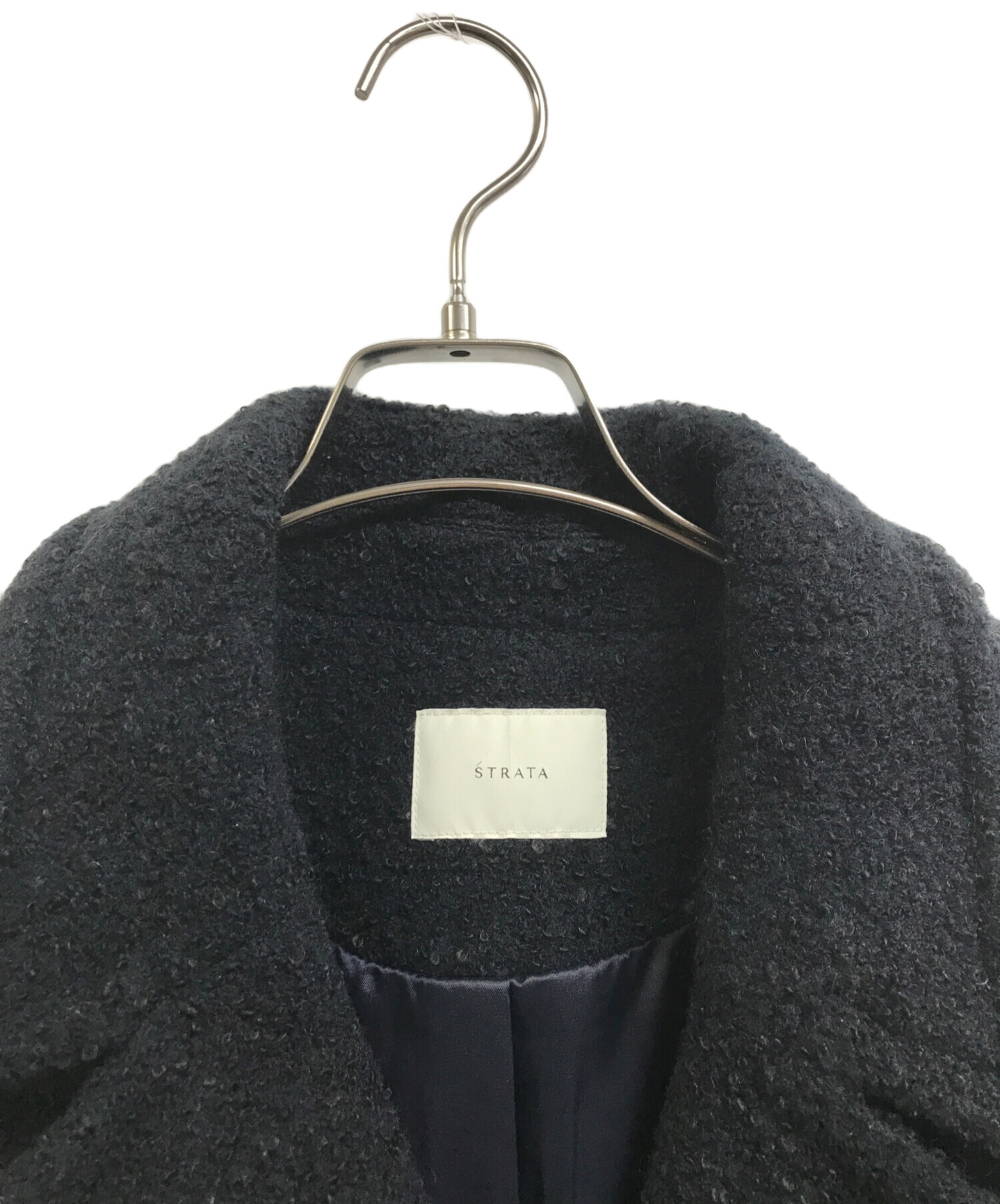 中古・古着通販】STRATA (エストラータ) エアリーループ ミドルコート