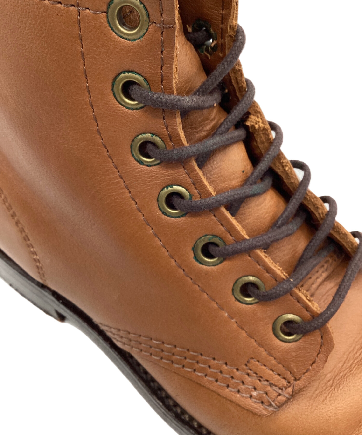 中古・古着通販】YUKETEN (ユケテン) ショートブーツ ブラウン サイズ