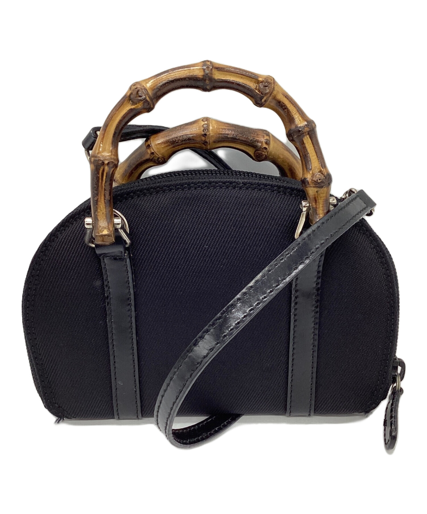 中古・古着通販】GUCCI (グッチ) バンブー 2way ミニショルダーバッグ